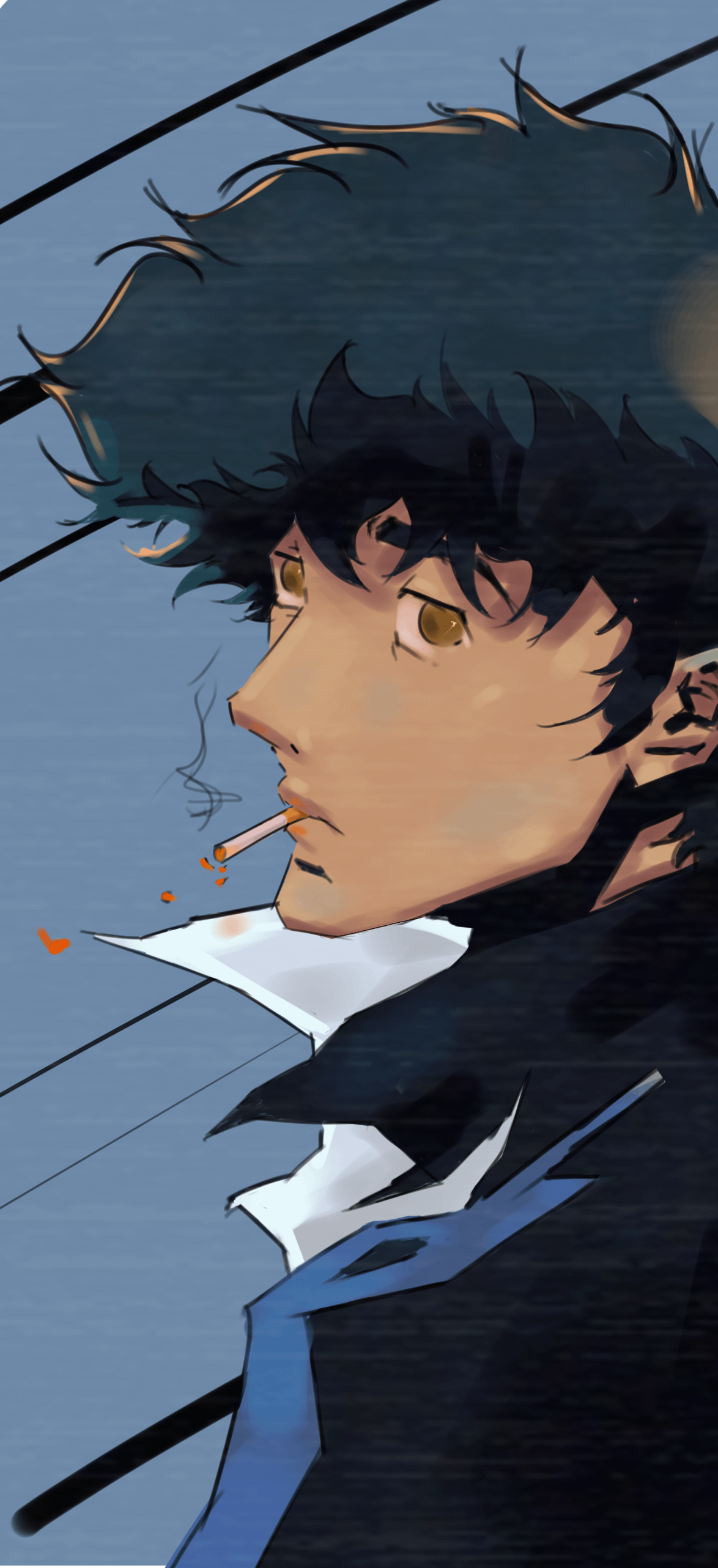 Spike Spiegel - (Phone wallpaper), r