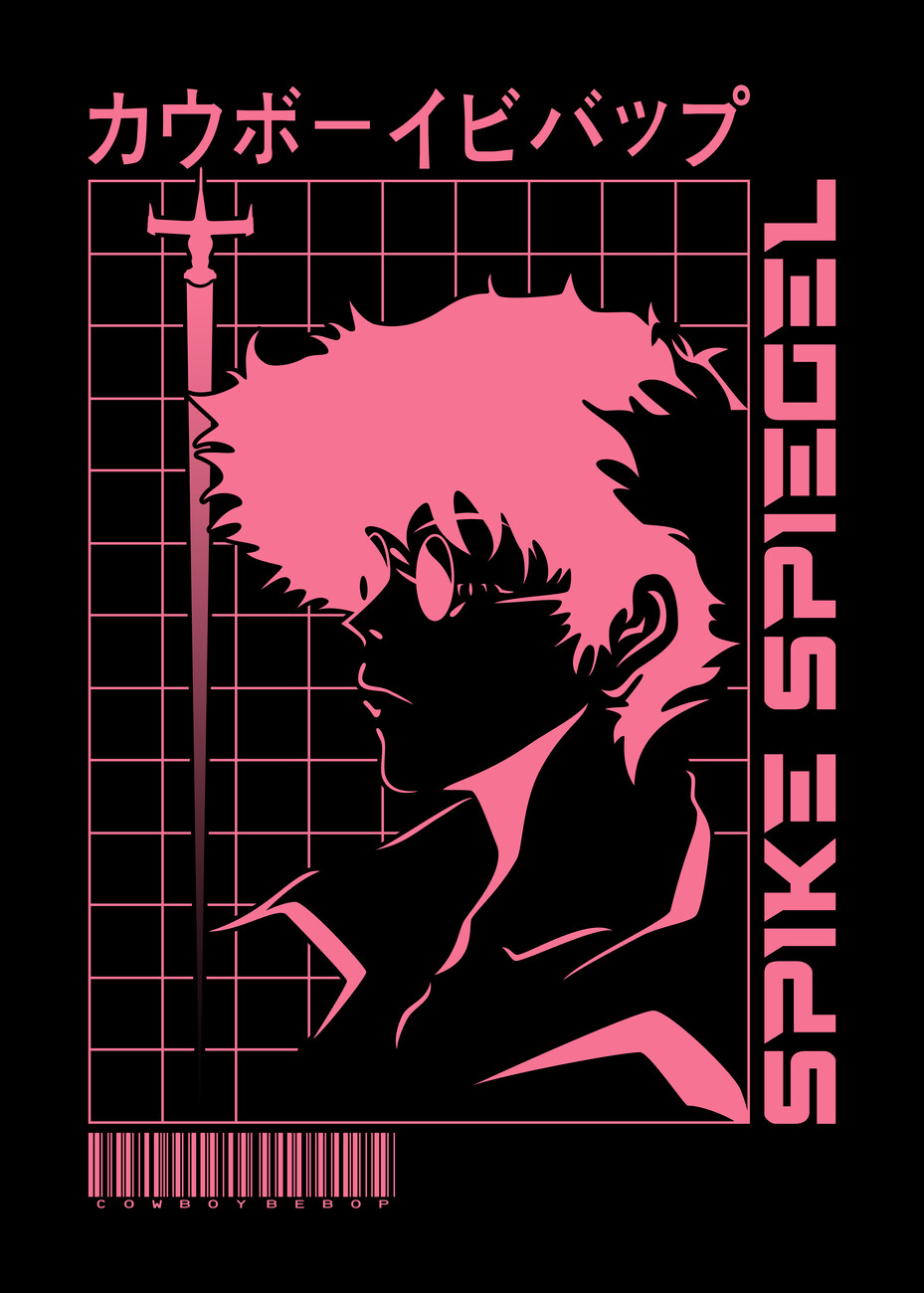 Spike Cowboy Bebop Wall Mural. Buy
