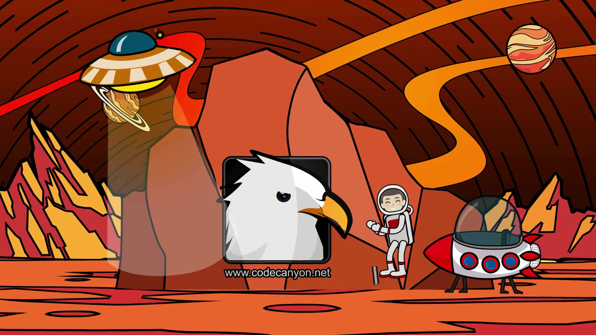 Cartoon Astronaut Space Travel 38633686