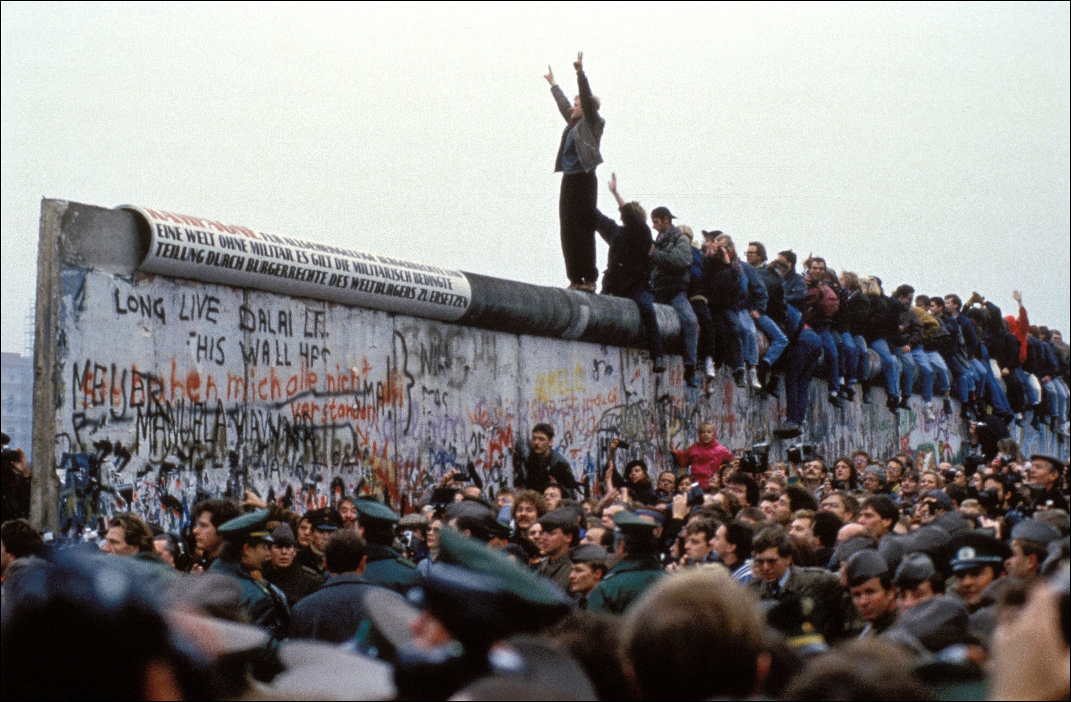 See the Berlin Wall fall 30 years ago