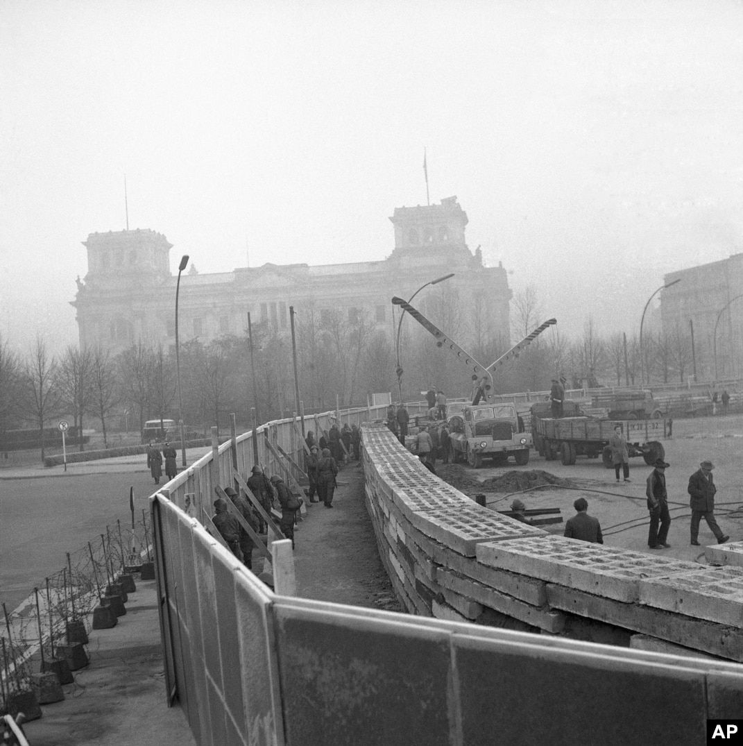 Divided Berlin: Then And Now Photo
