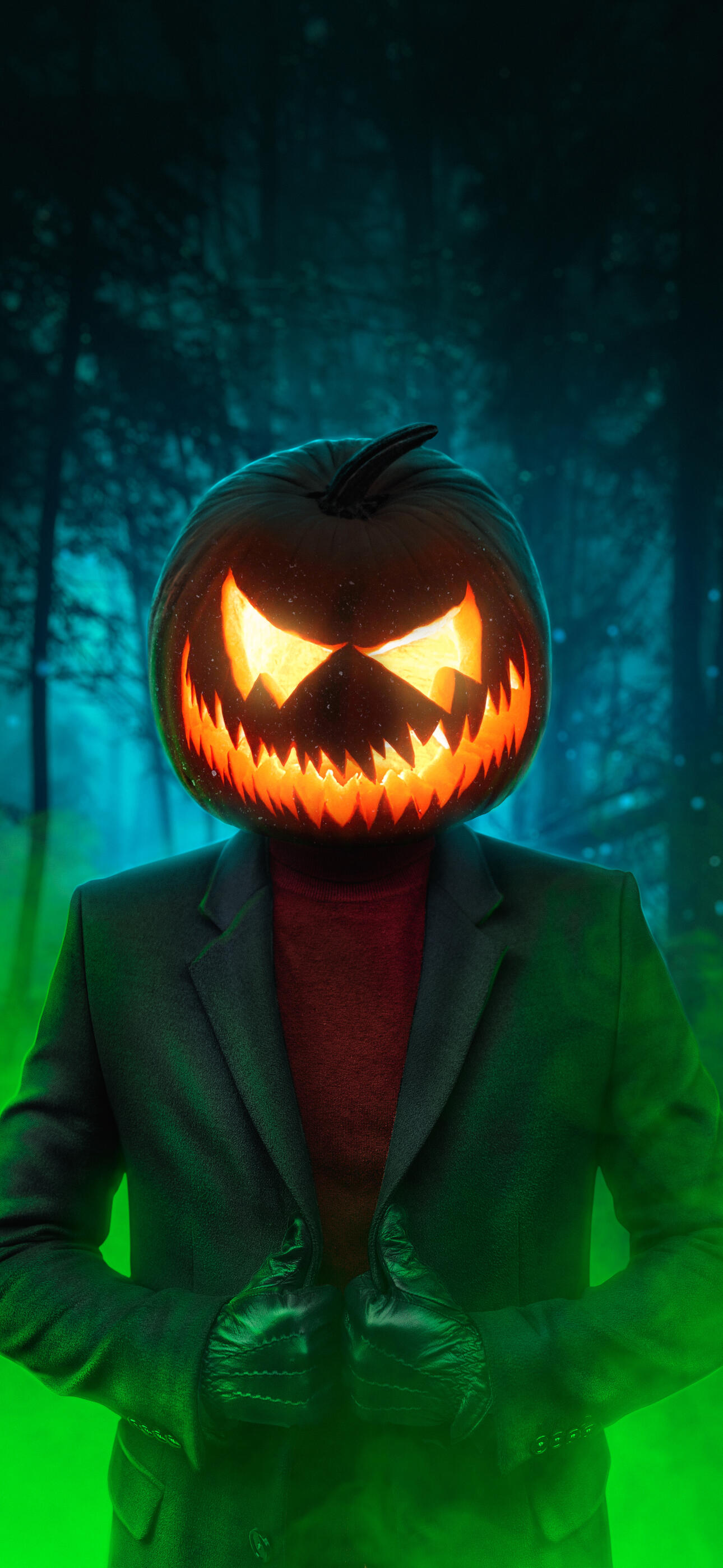 Halloween Pumpkin Wallpaper for iPhone