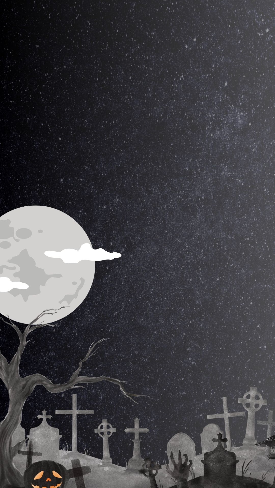 Free Fall iPhone Wallpaper Halloween