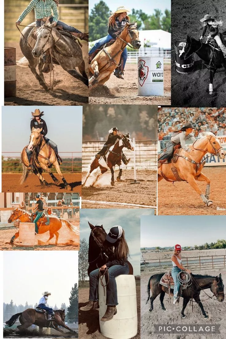 Barrel racing wallpaper