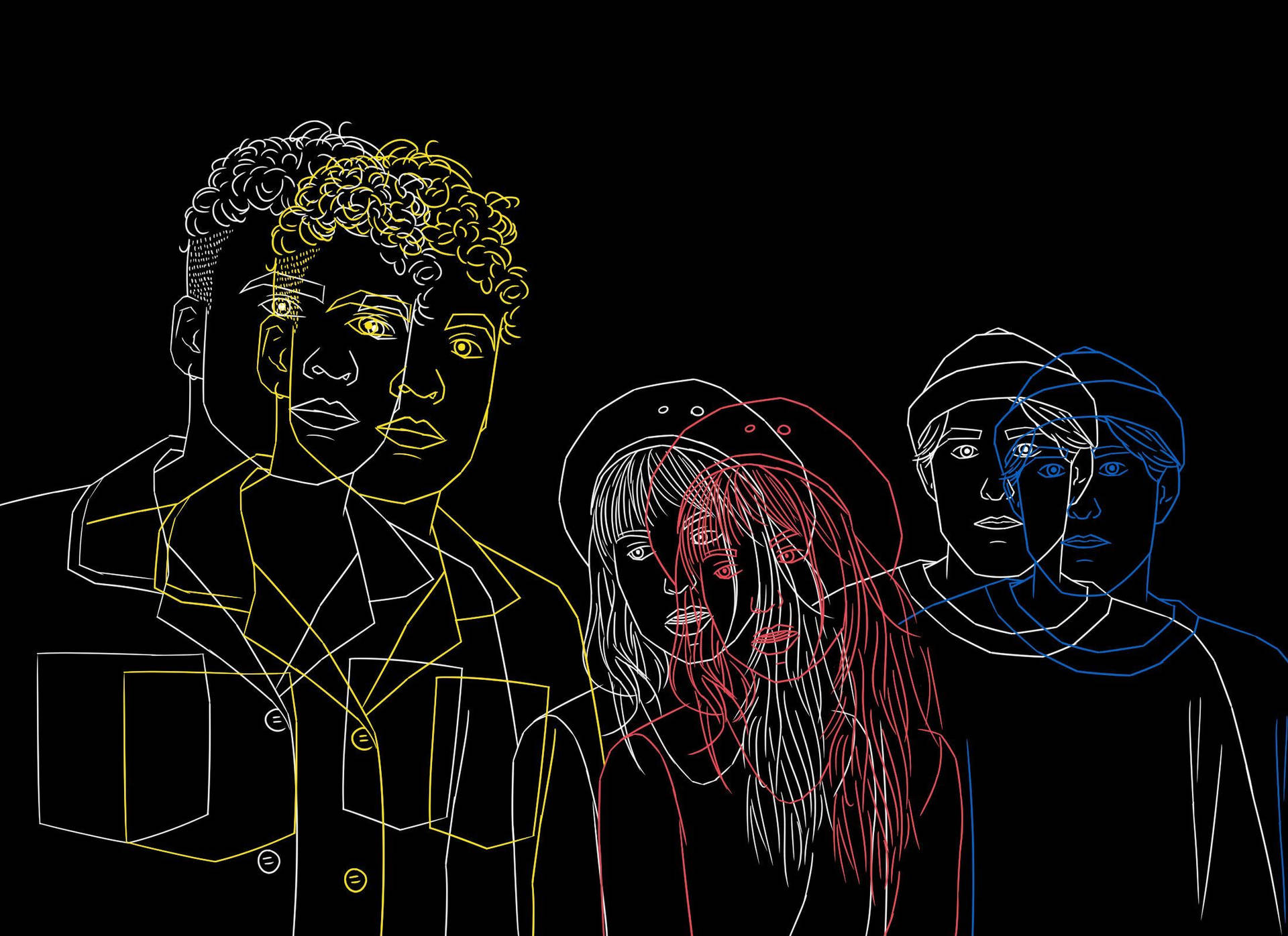 Minimalist Paramore Fanart Wallpaper