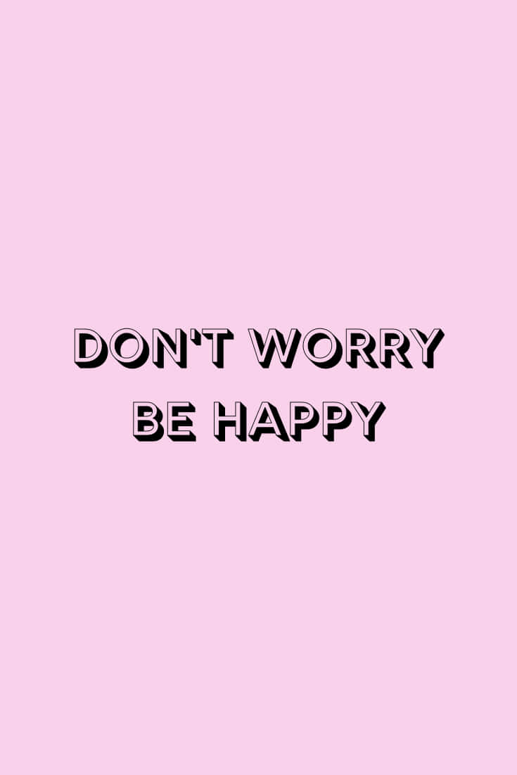 Stay calm and spread happiness
