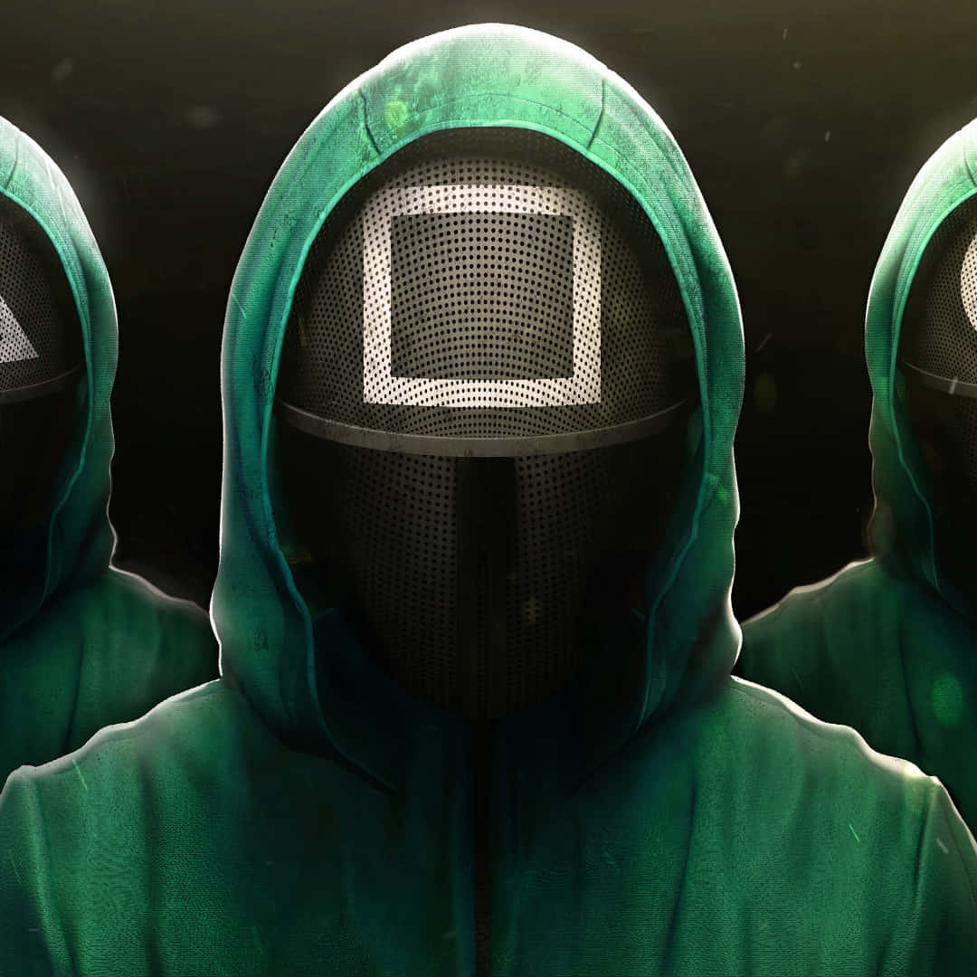 Squid Game Guard Background