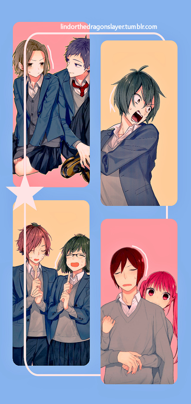 Horimiya: mobile wallpaper 640 x 1350