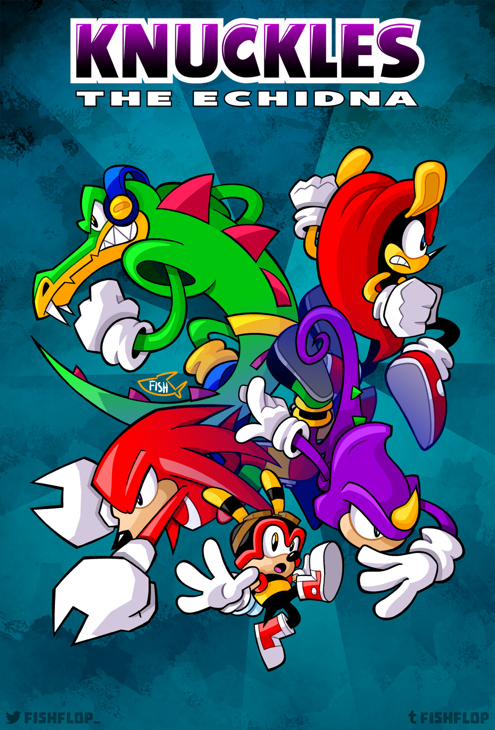 Knuckles and the Chaotix