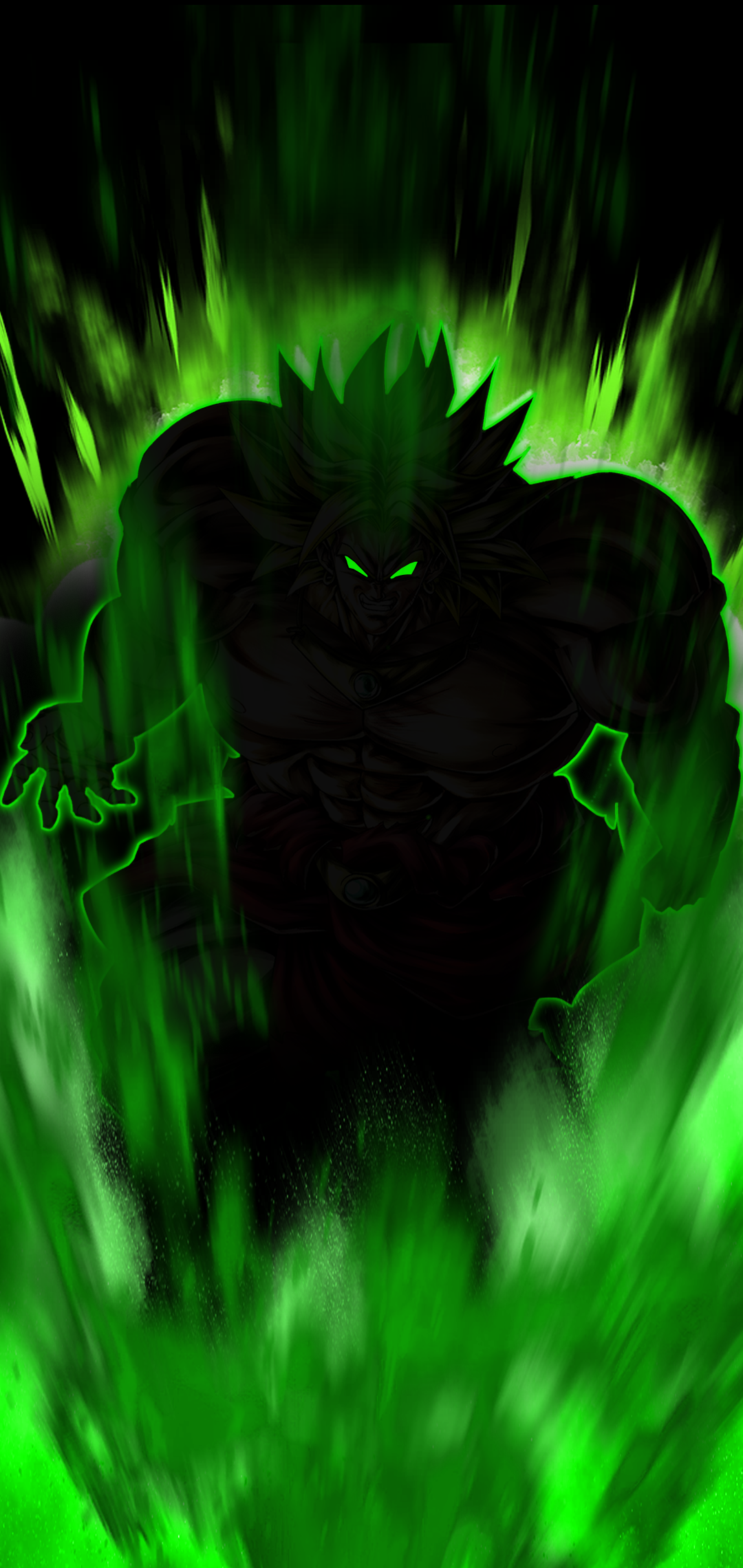 Broly (Z) Minimalist Contrast Wallpaper