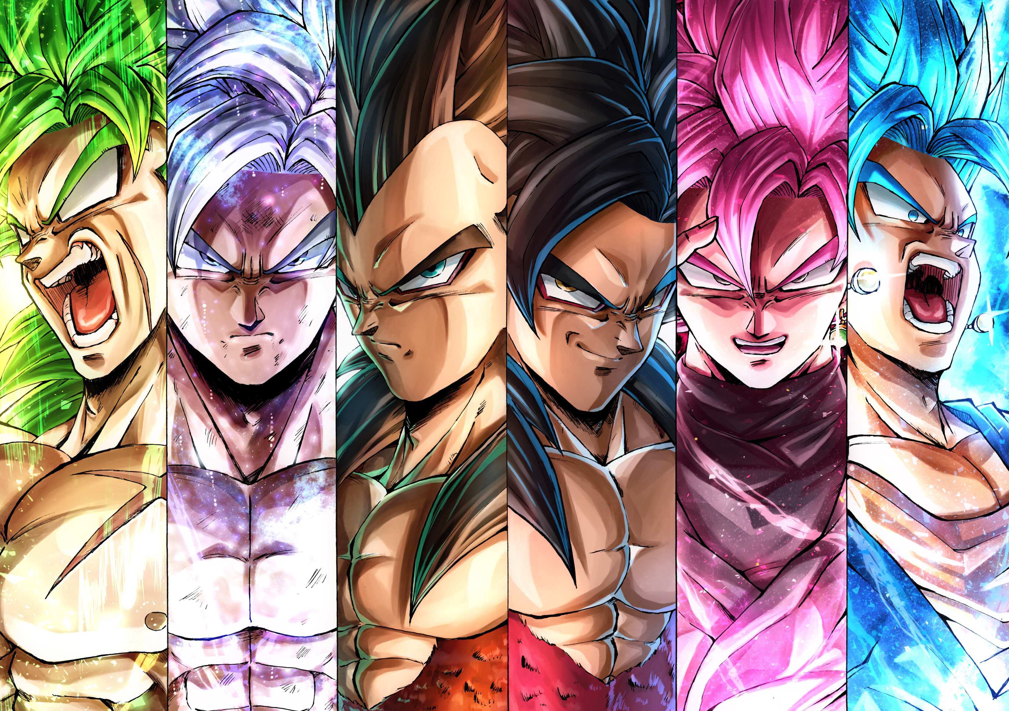 Anime Dragon Ball Goku & Vegeta HD