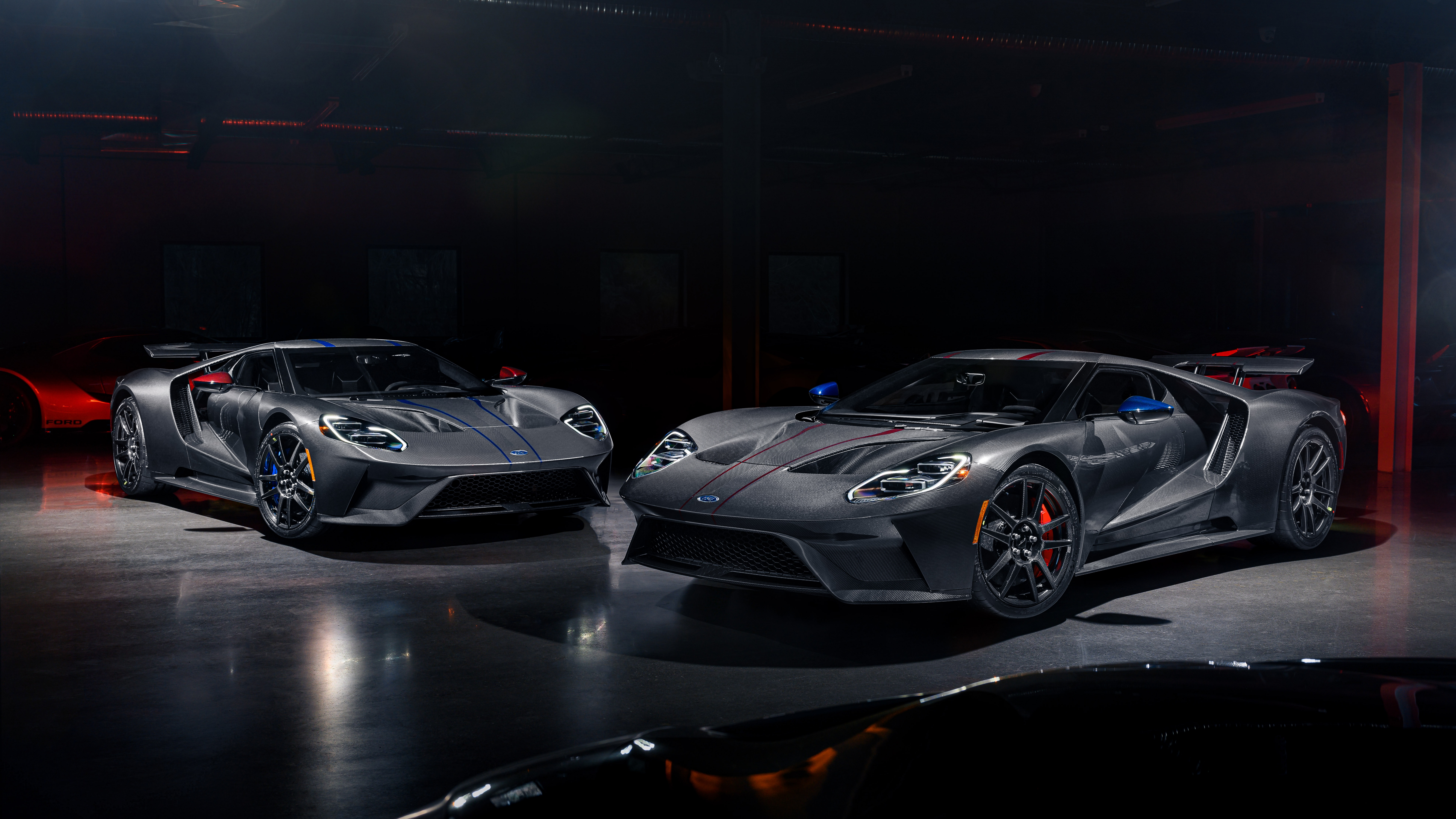 Ford GT Wallpaper 4K, Carbon Fiber