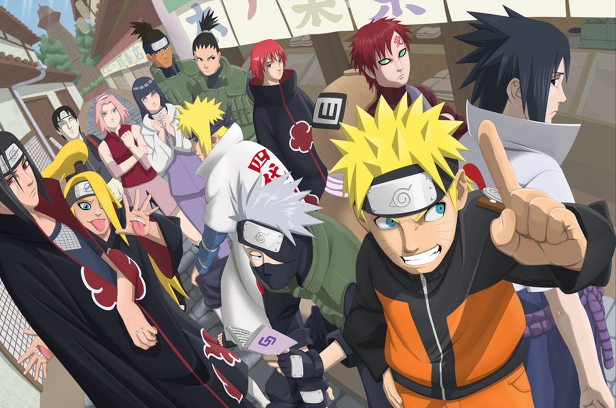 Naruto All Stars HD Wallpaper