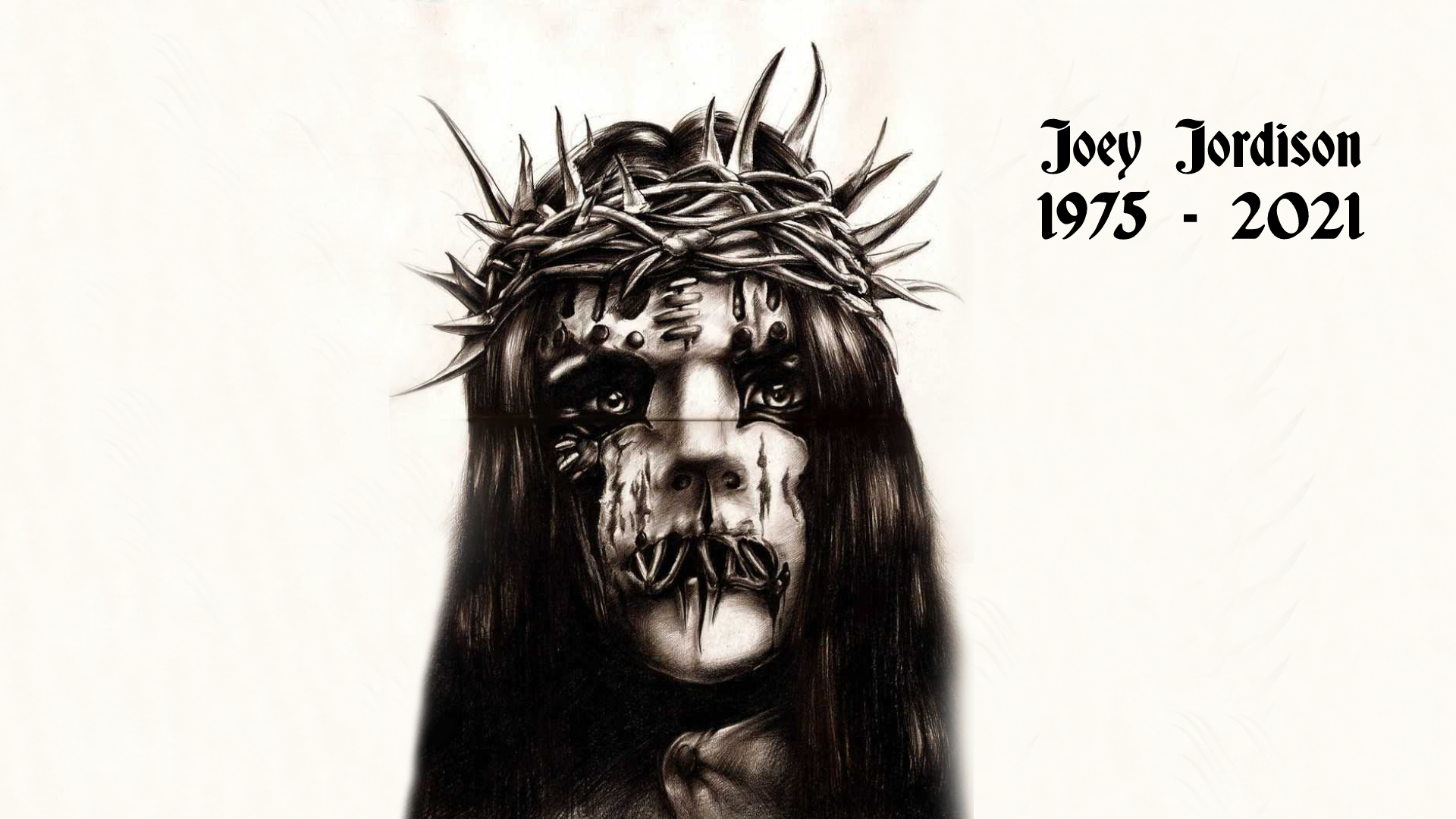 Joey Jordison tribute wallpaper