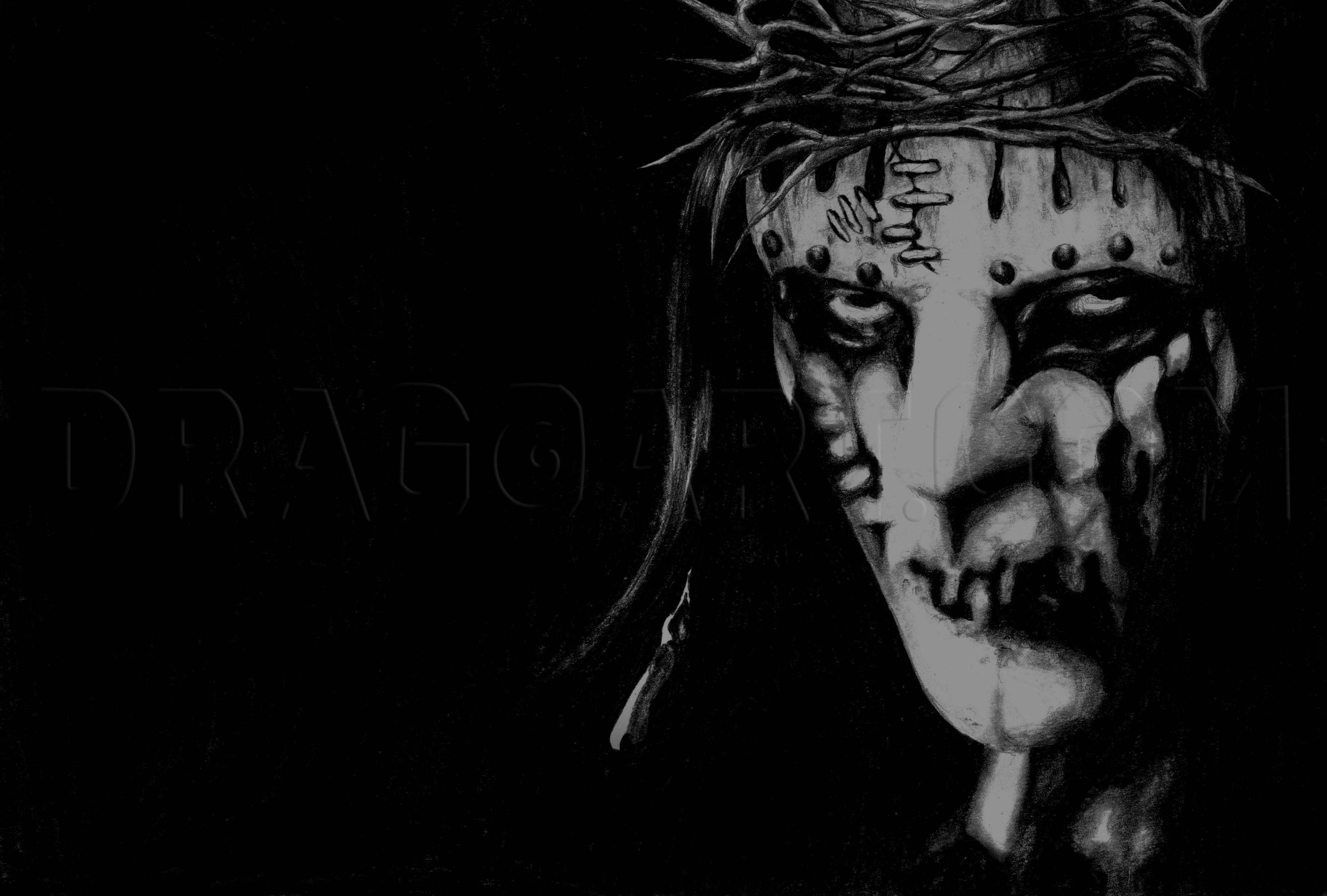 How To Draw Joey Jordison, Drawing