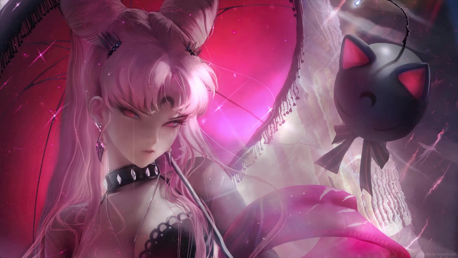 Black Lady Umbrella Sailor Moon Live