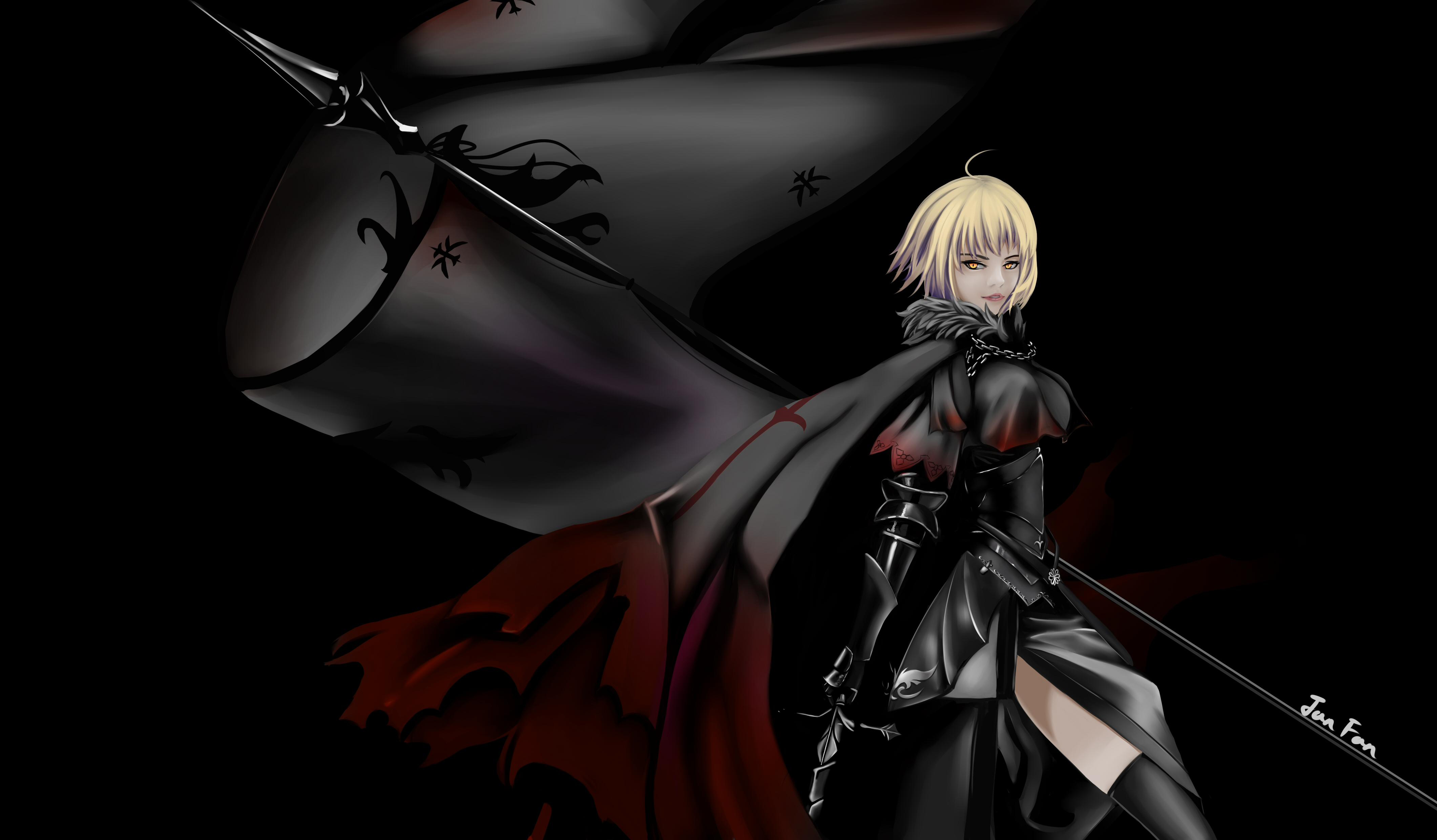 Download Woman Warrior Banner Yellow