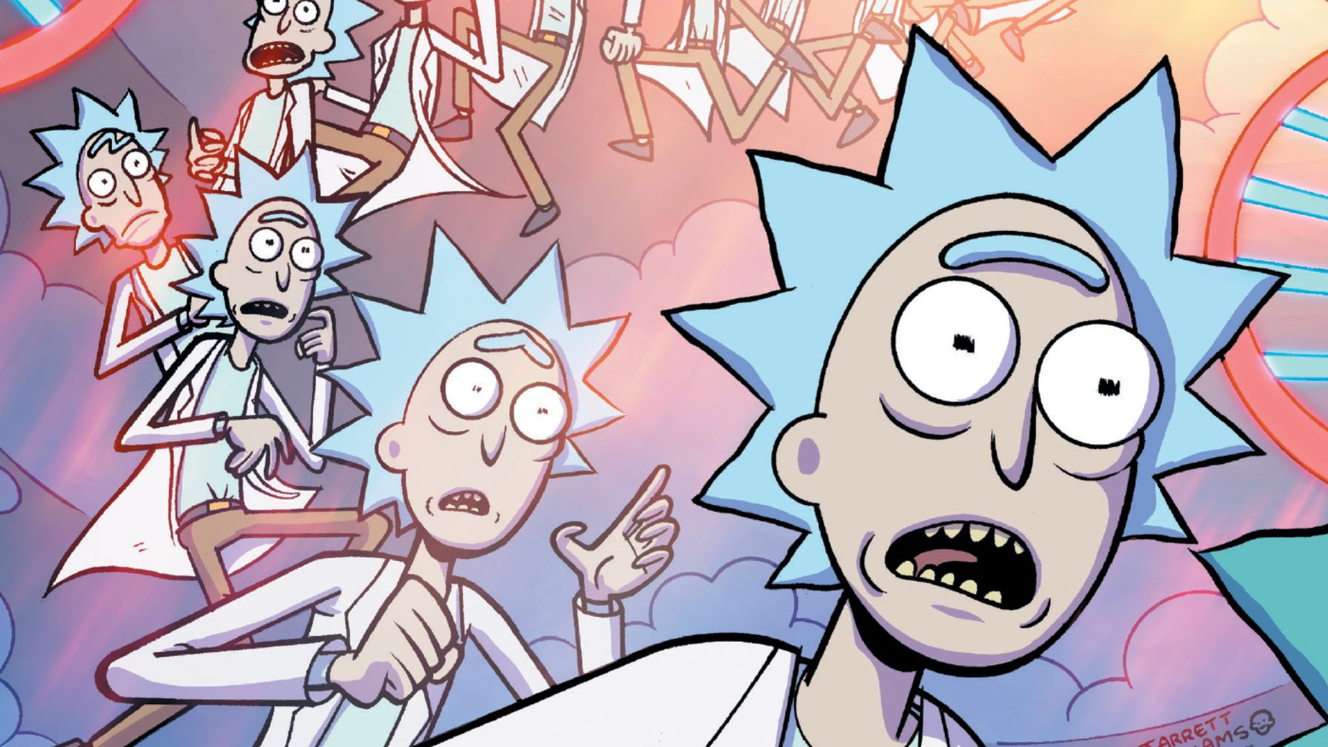 Rick and Morty variants tease a sick