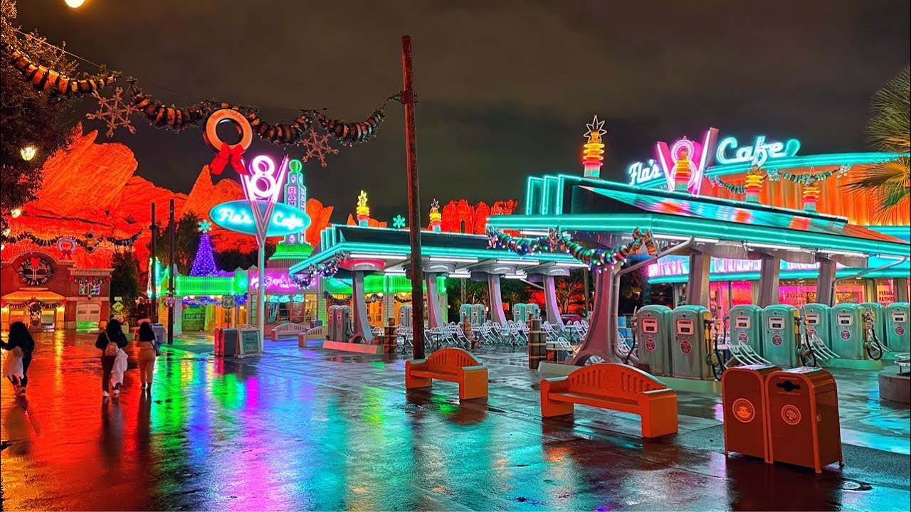 At Disneyland Resort! World