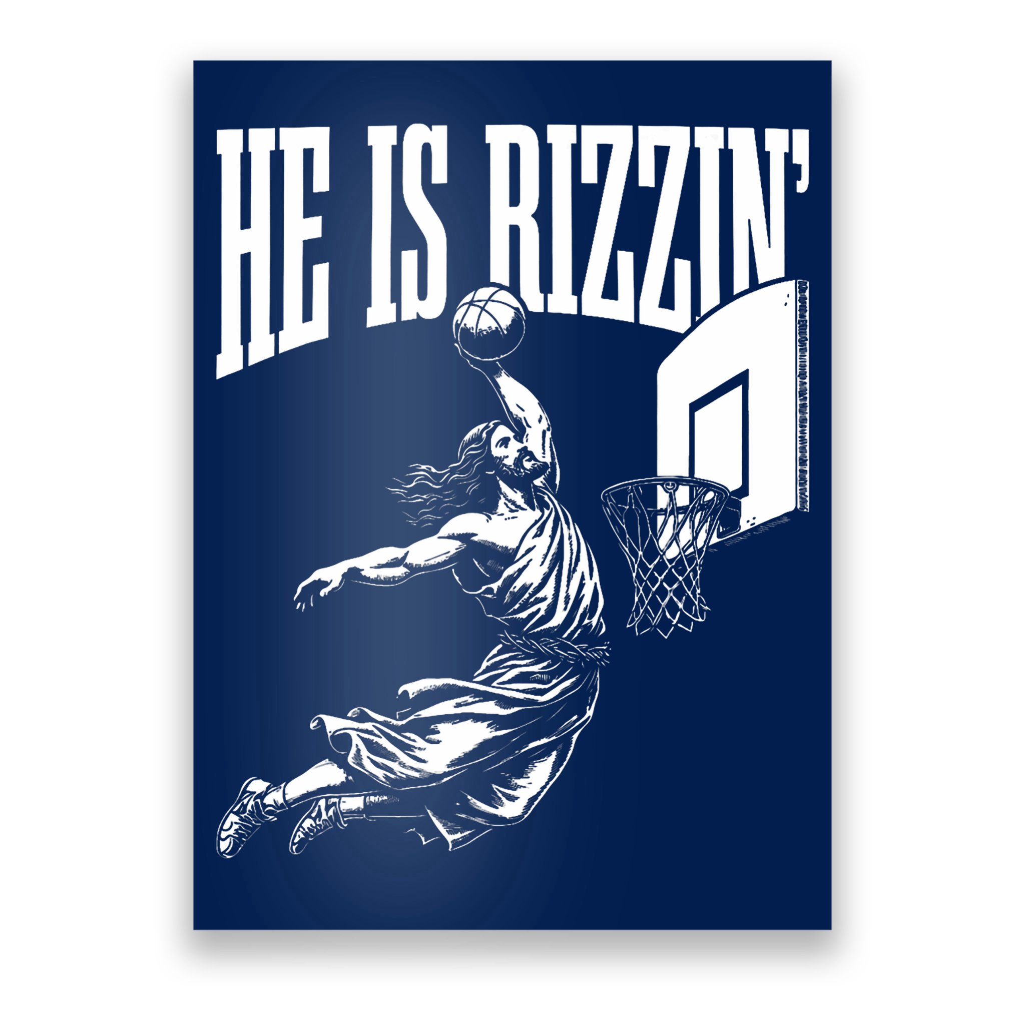 Shop Jesus Basketball Posters