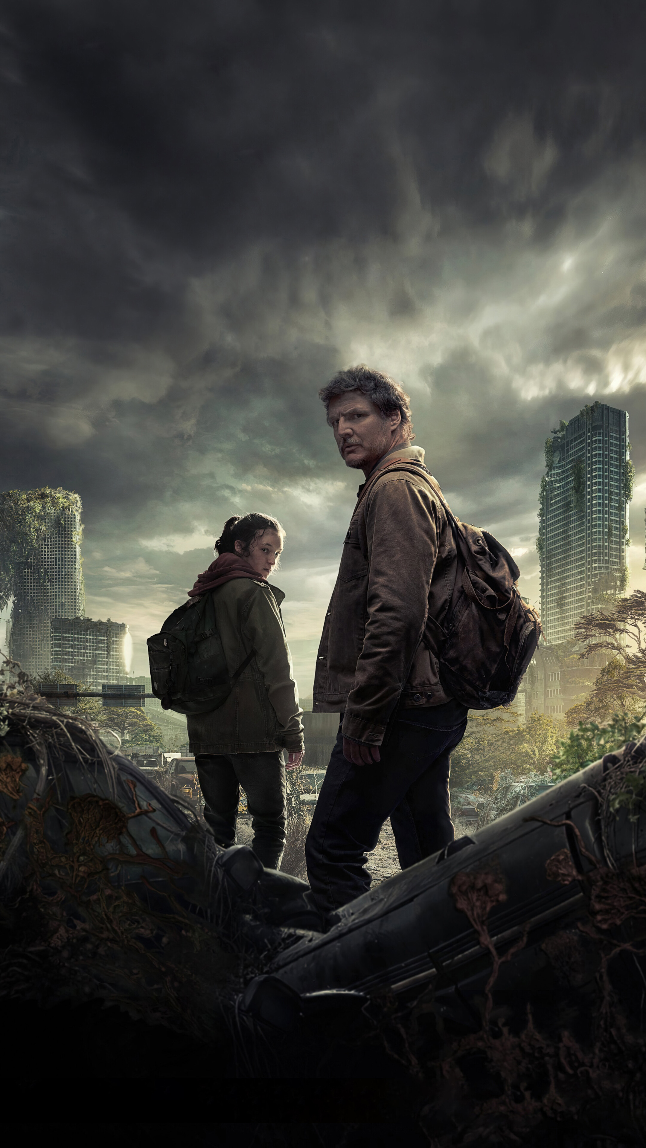 Joel Ellie 4K Wallpaper iPhone HD Phone