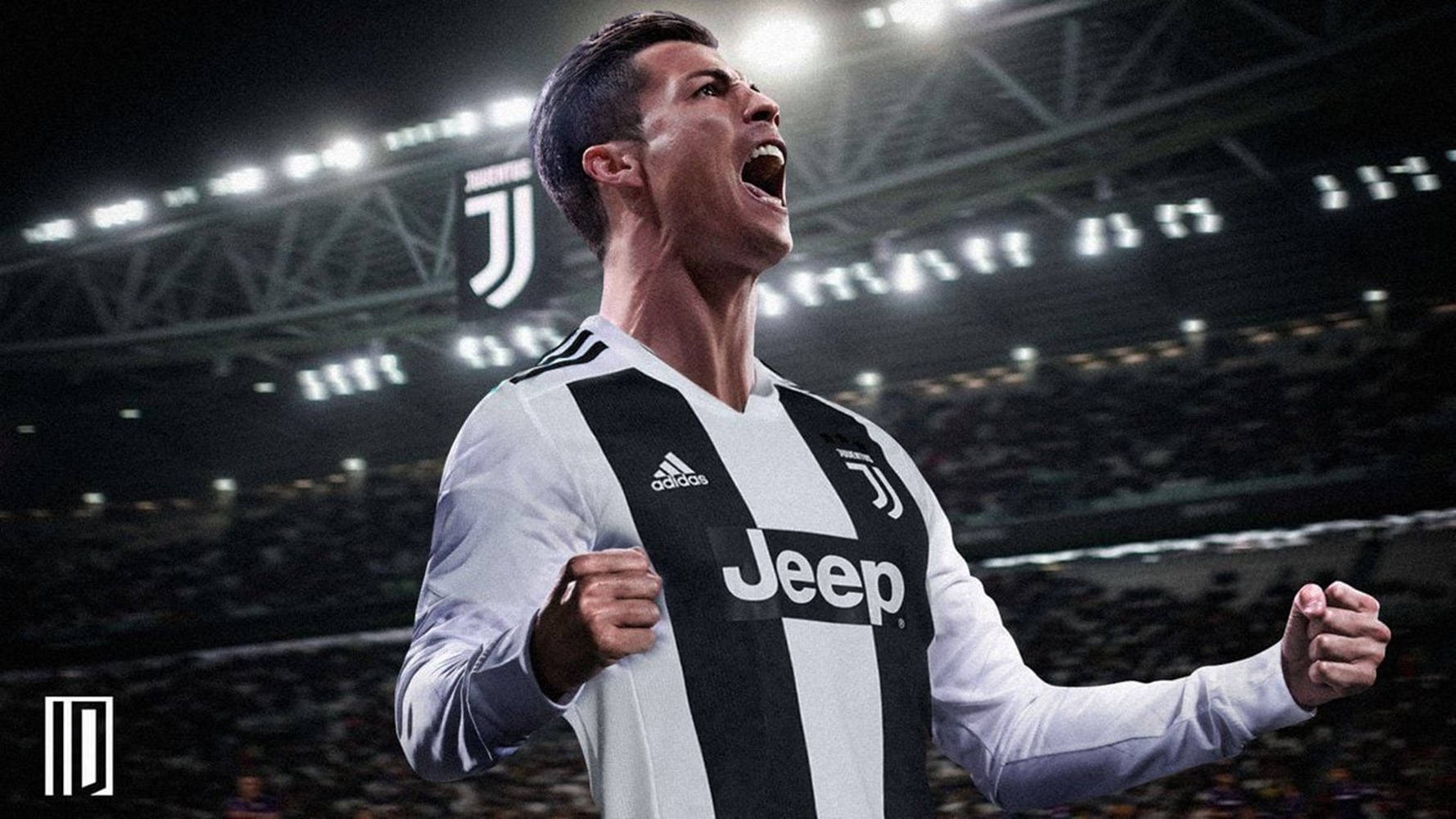 Cristiano Ronaldo Cool Juventus Jersey