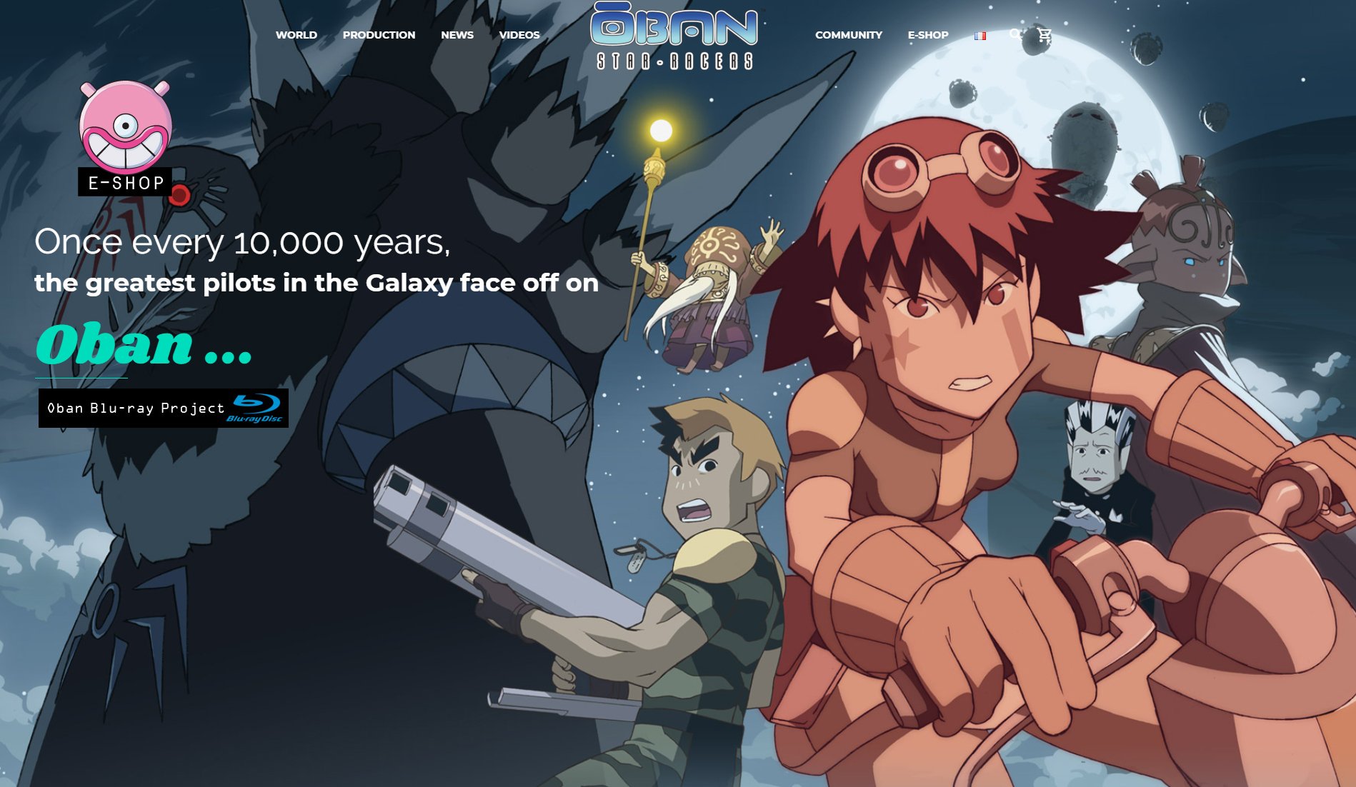 The Anime Series Oban Star Racers Has A