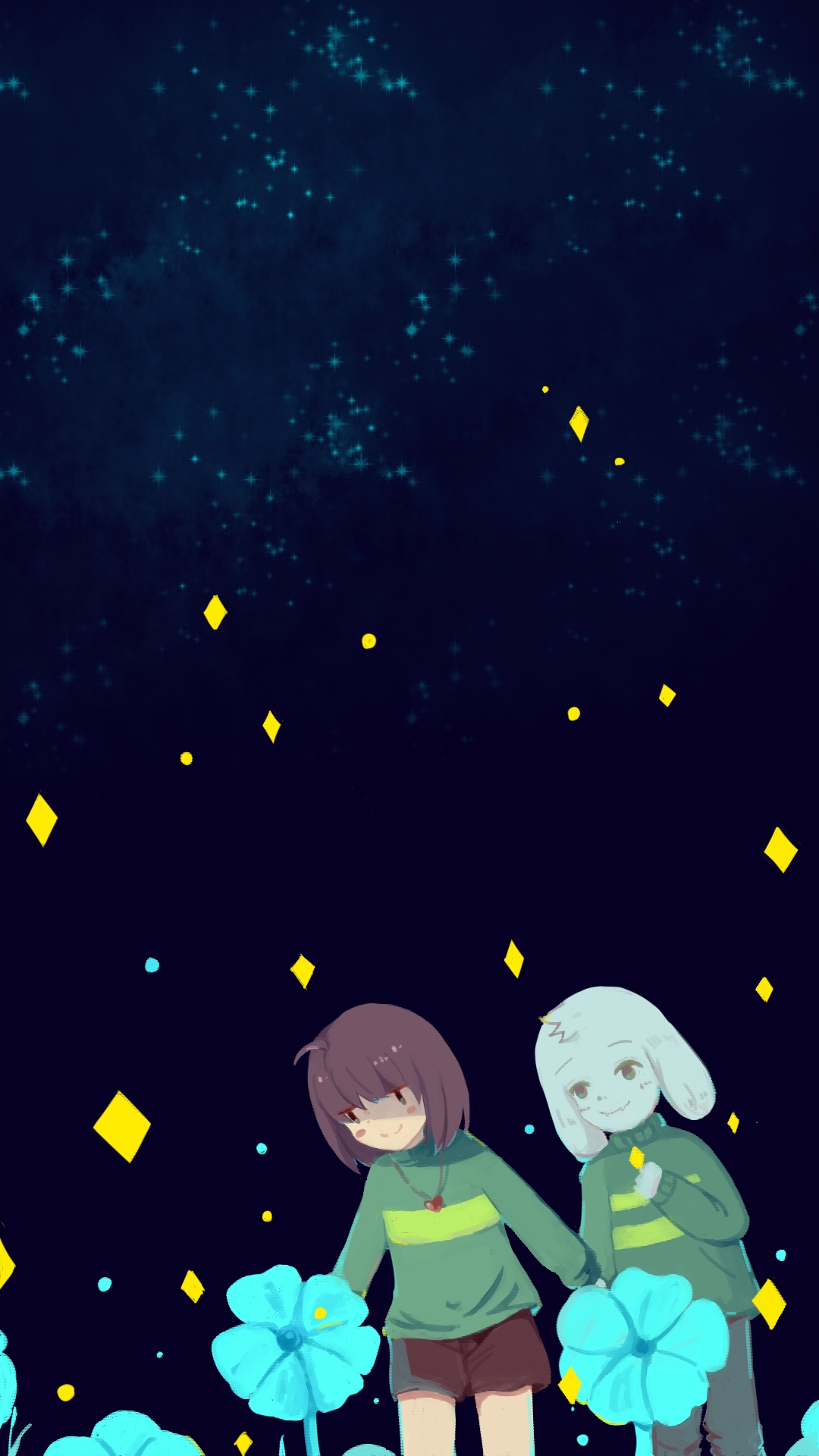Asriel Dreemurr, Mobile Wallpaper