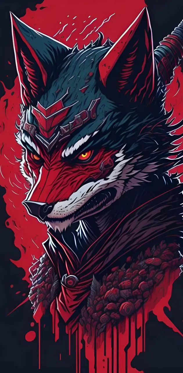 Fox Angry Wolf wallpaper