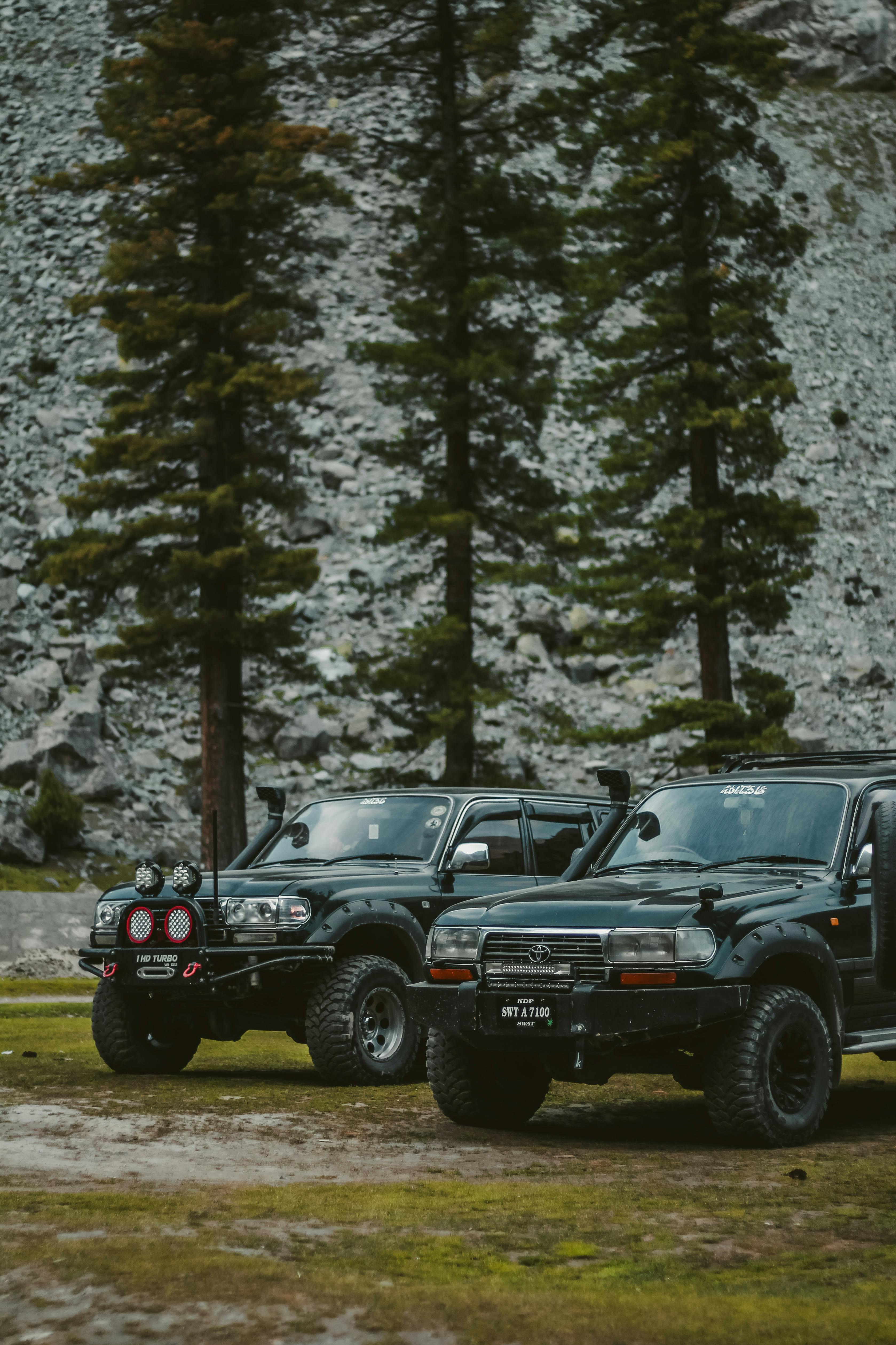 Driving A Dirt Road Among Off Road