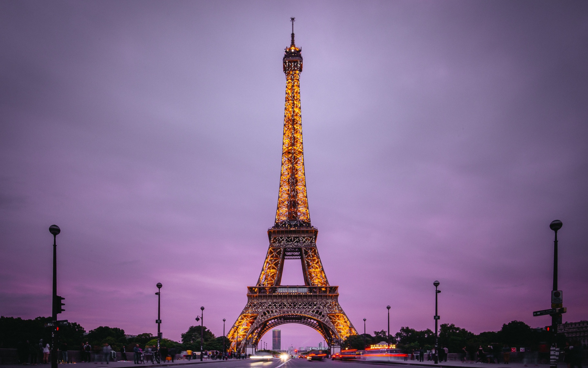Eiffel Tower Wallpaper 4K, Aesthetic
