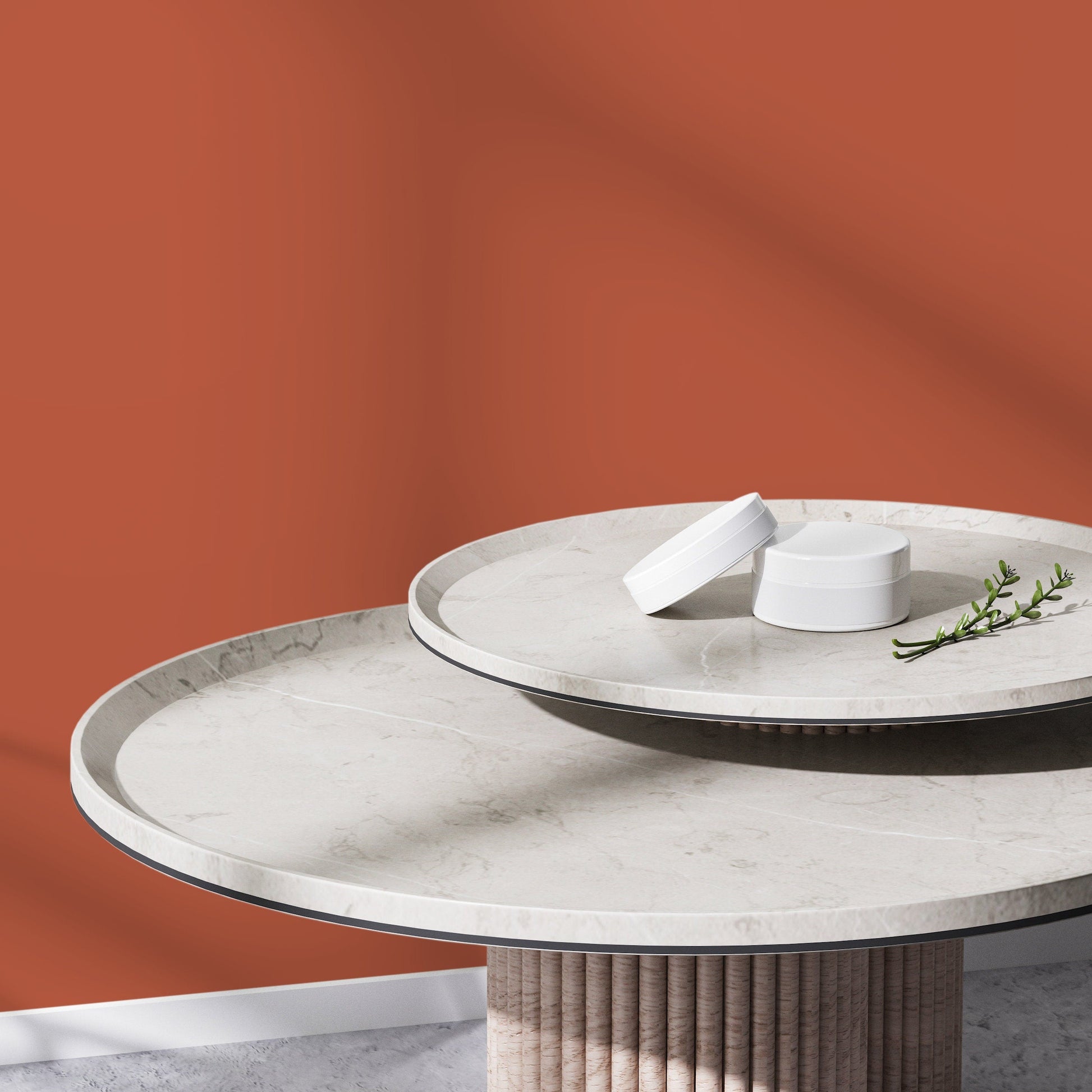 Terracotta Wallpaper / Solid Color