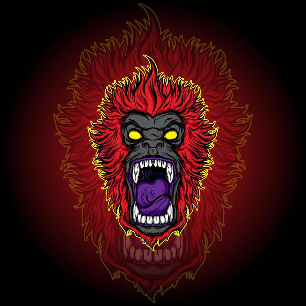 Download Gorilla Digital Art Wallpaper