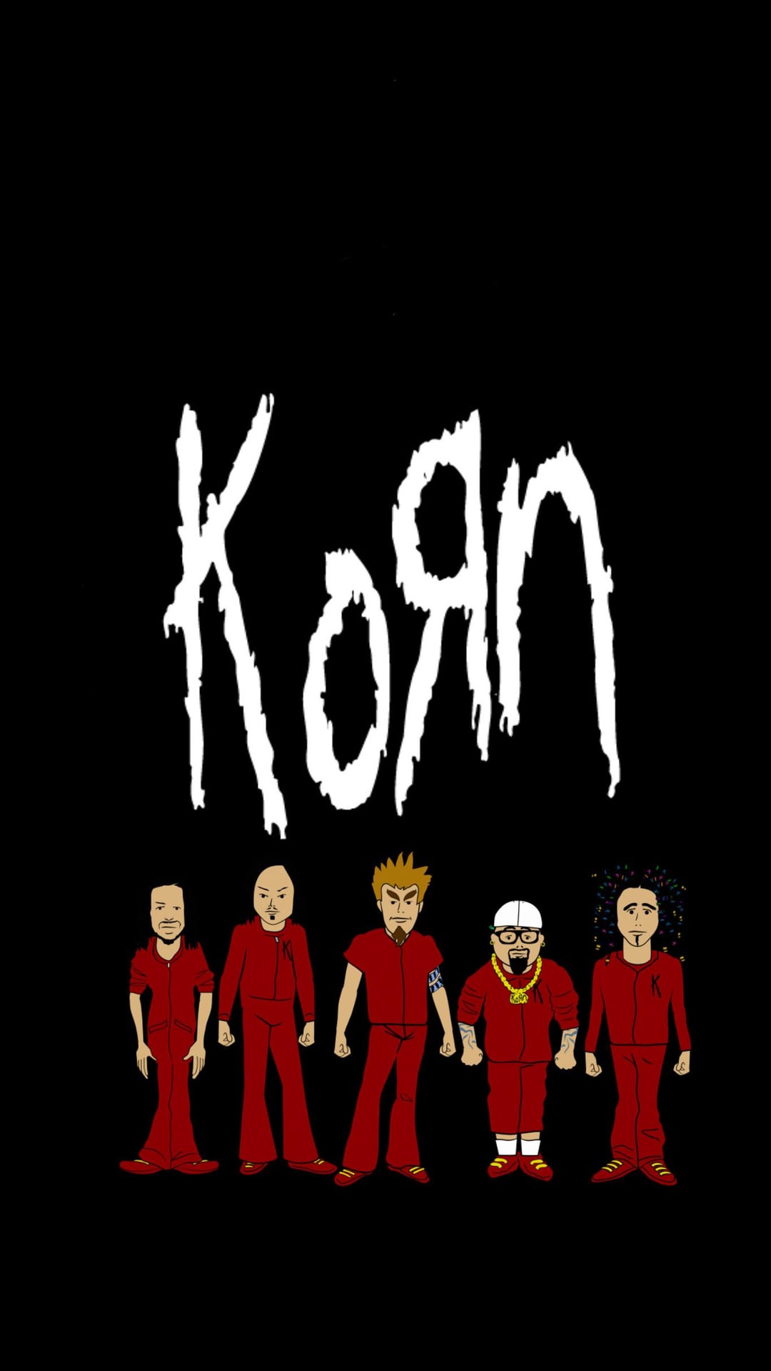 Korn wallpaper using picsart so