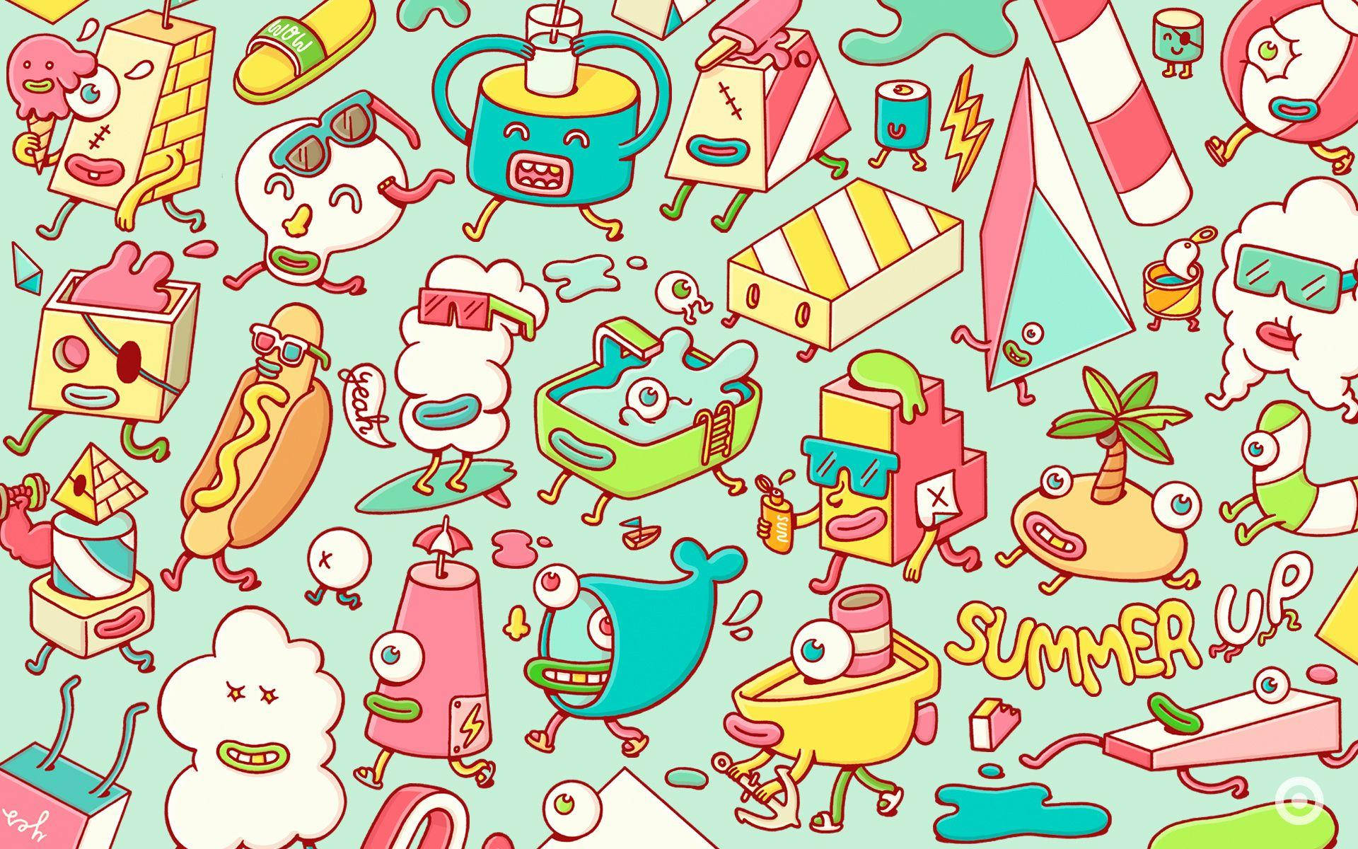 Cartoon Characters Wallpaper