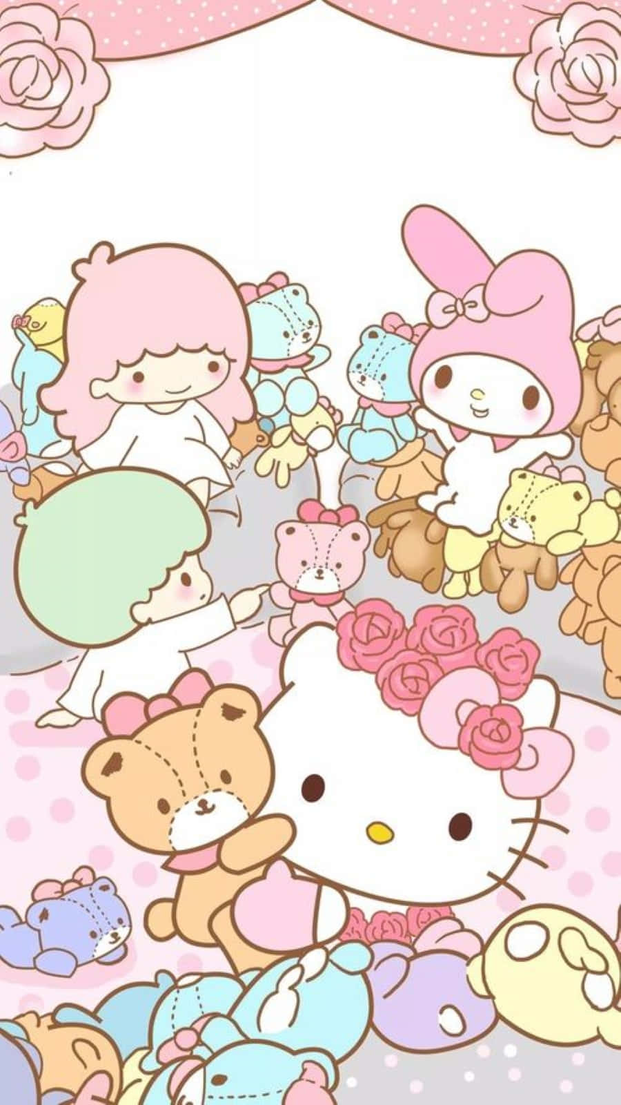 Hello Kitty And Friends Wallpaper