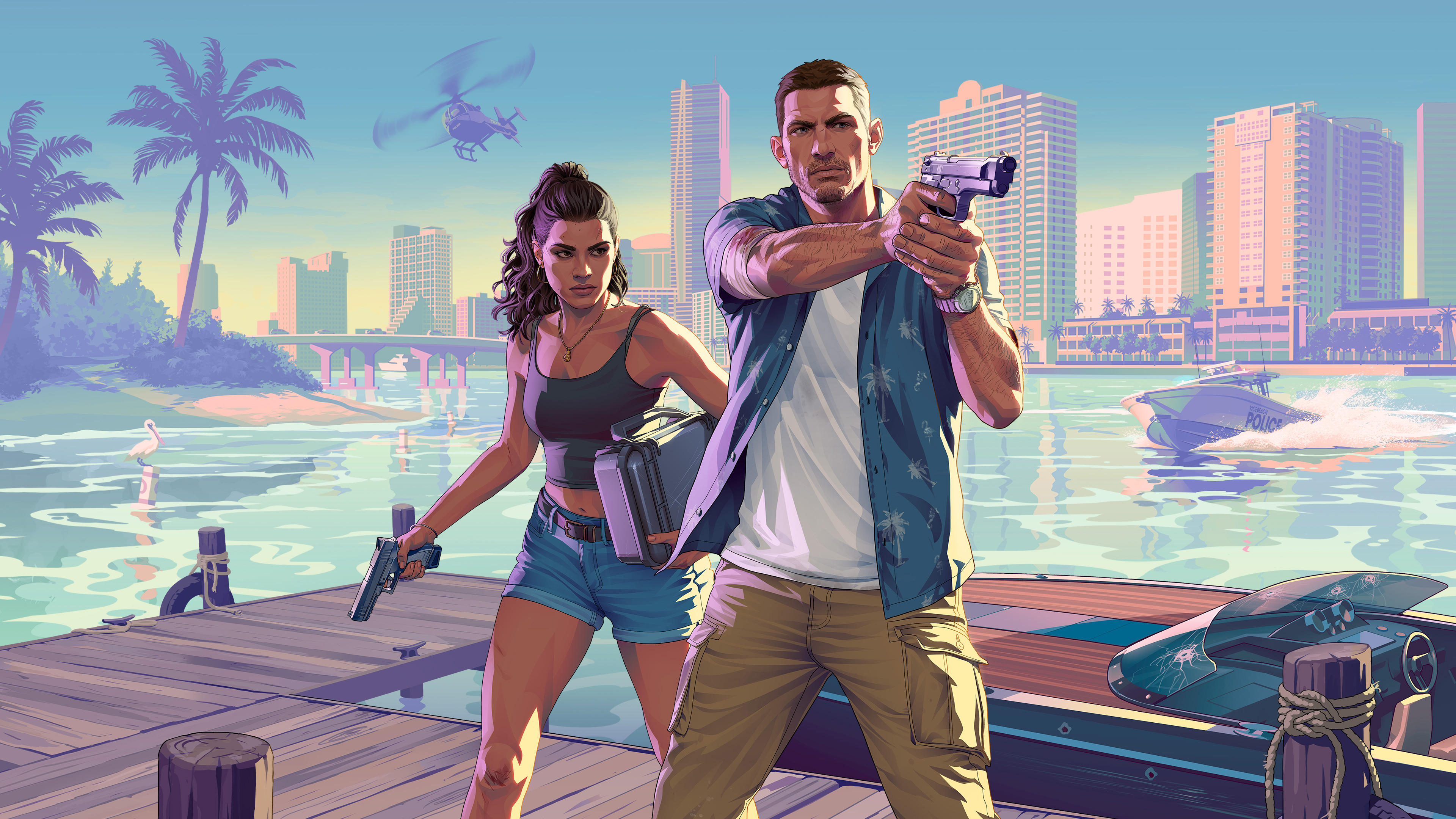 Gta 6 Game 2026 Wallpaper, HD Games