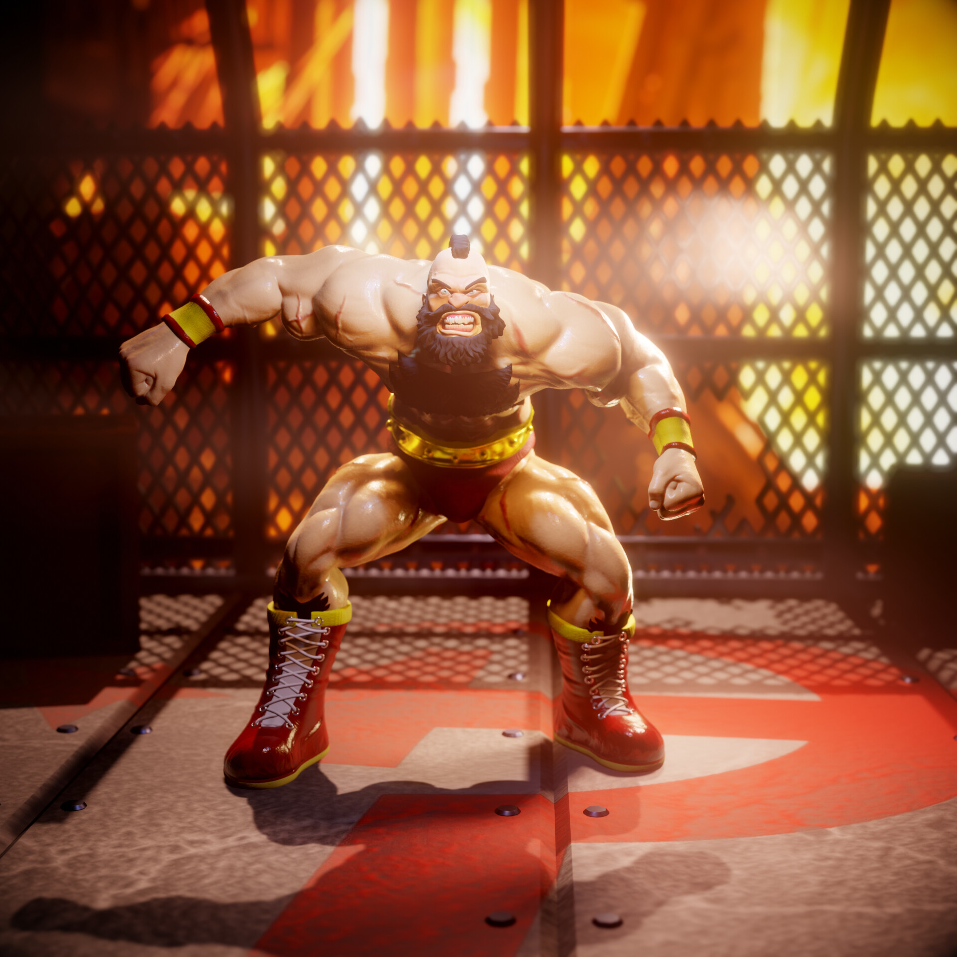 Zangief Street Fighter Fan Art