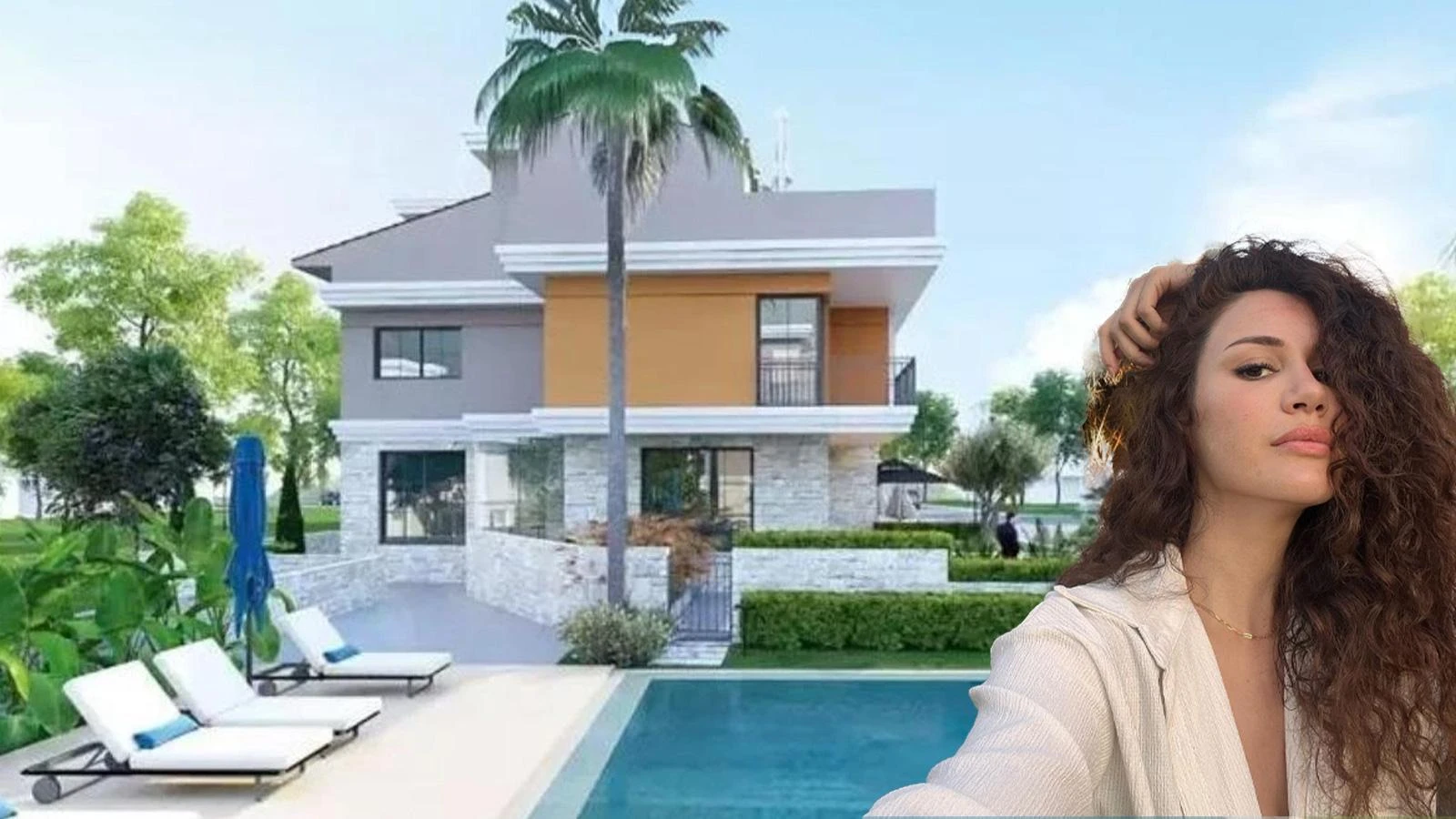 Ekin Türkmen'in Urla'daki milyonluk evi