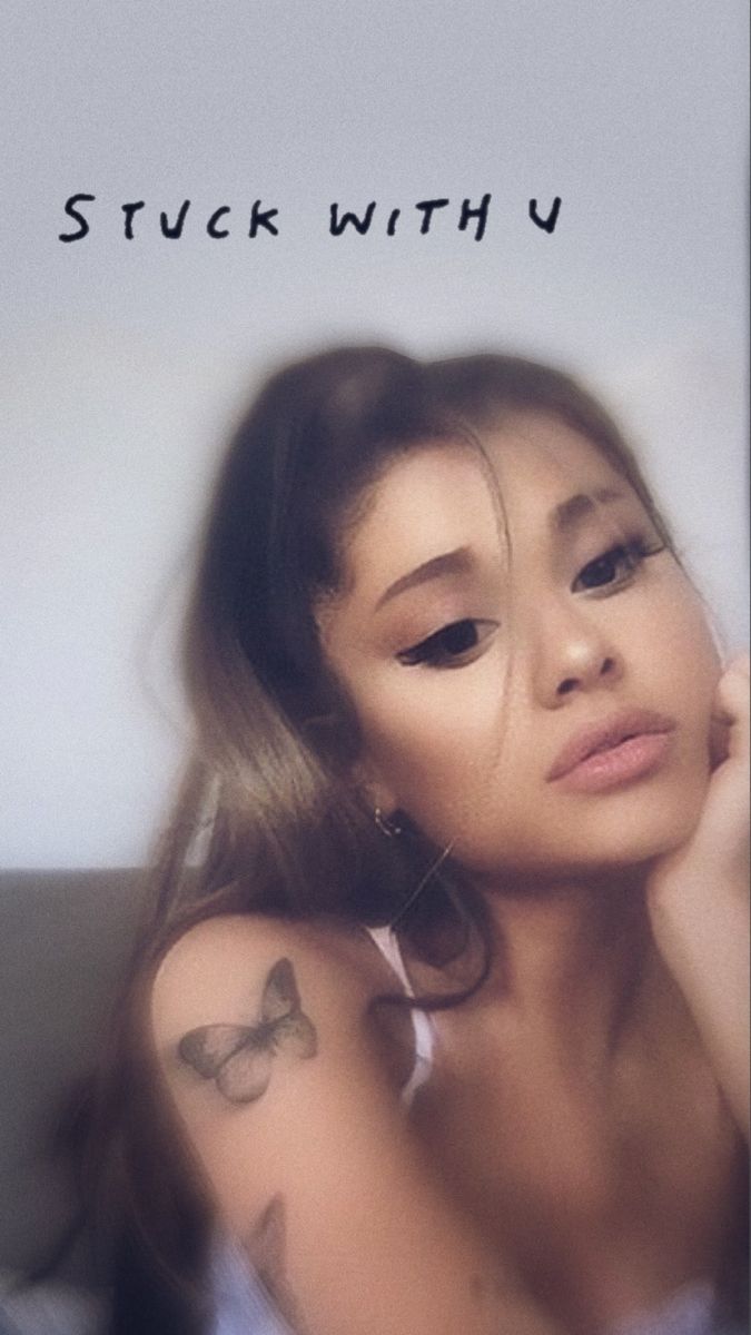Stuck with u Grande Wallpaper