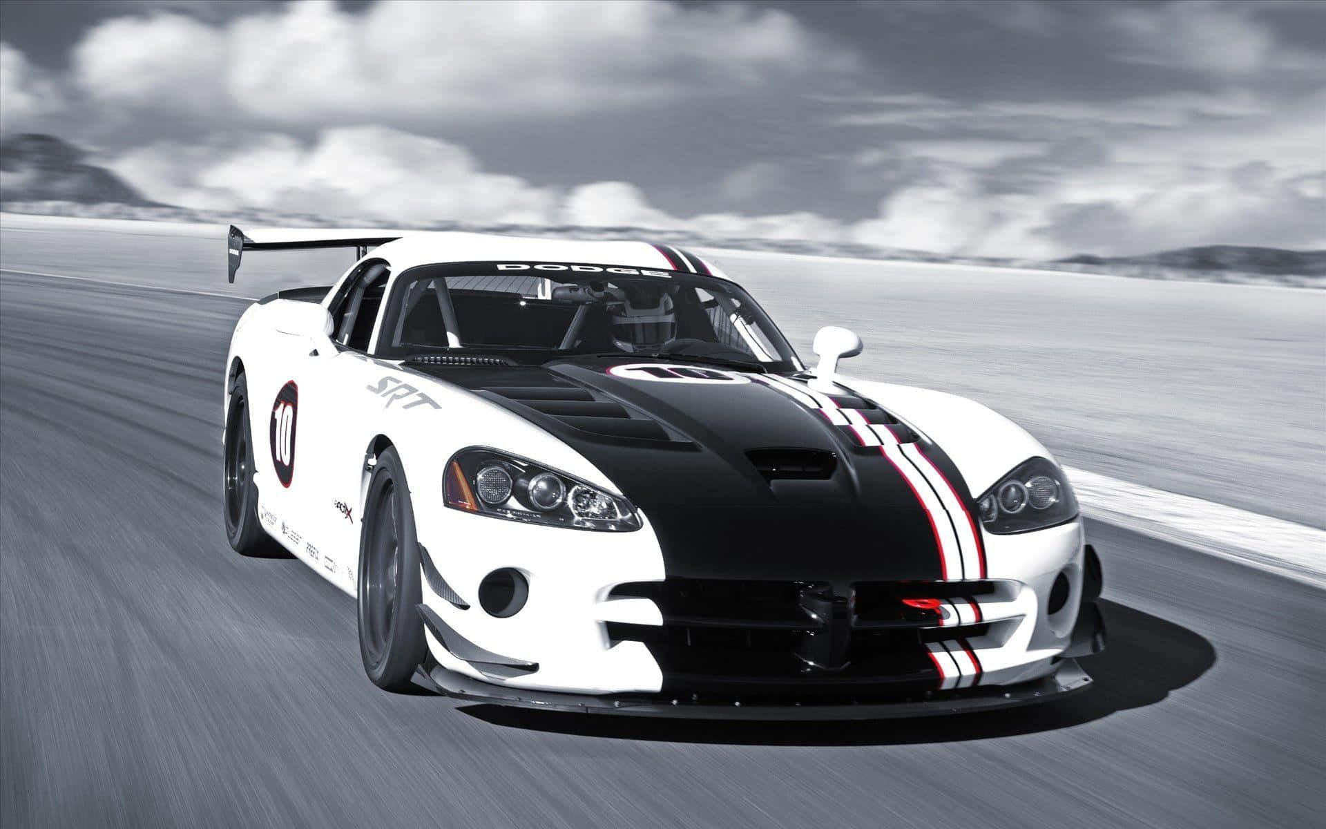 Download Red hot Dodge Viper on