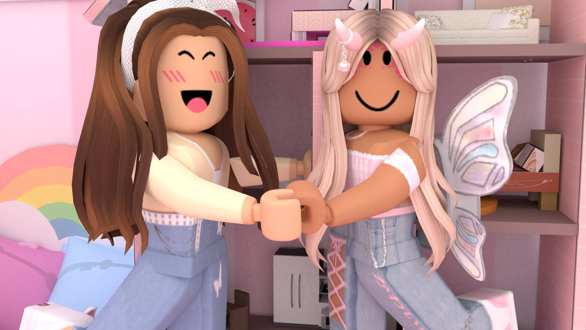 Download Roblox Girl Bestie Wallpaper
