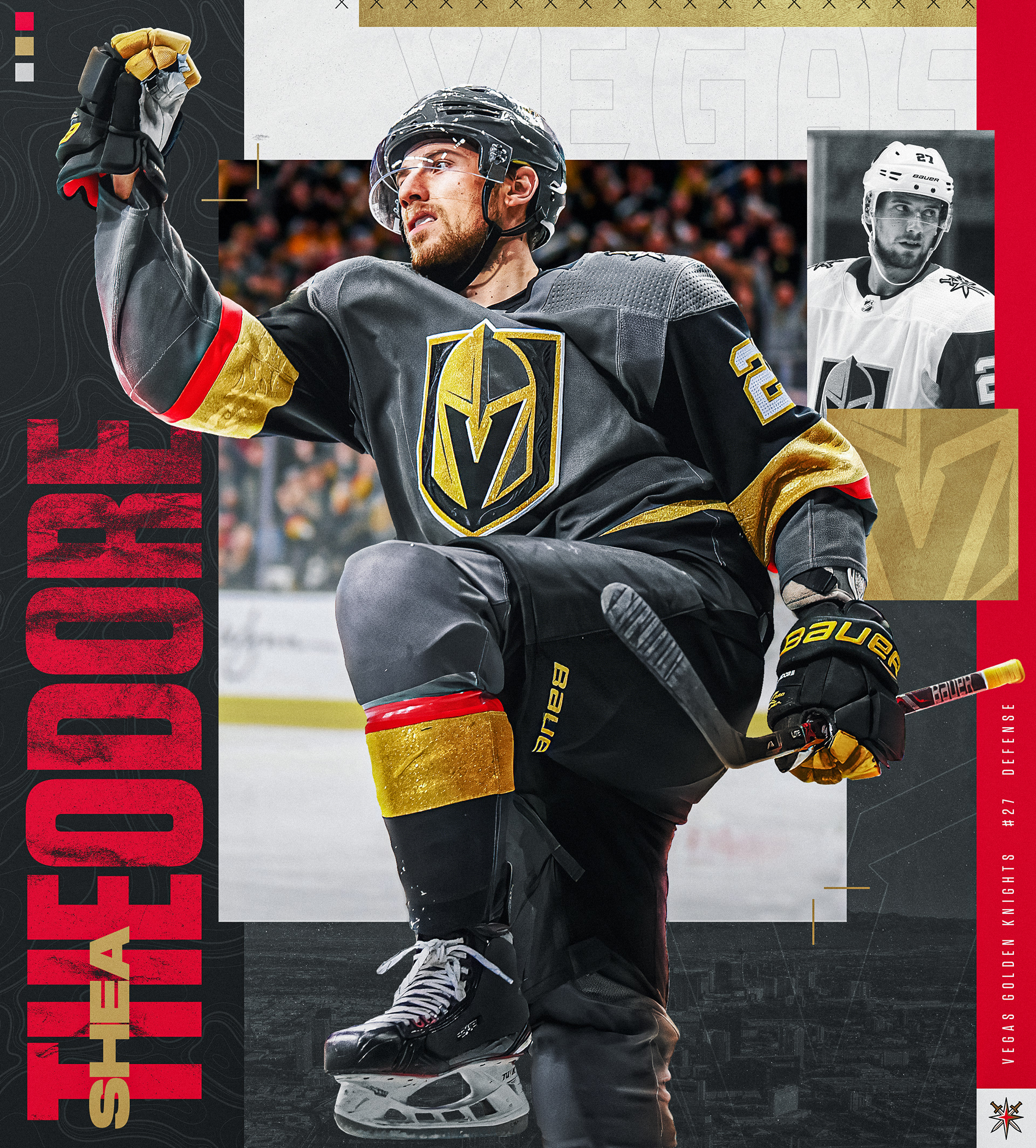Shea Theodore. Vegas Golden Knights 1