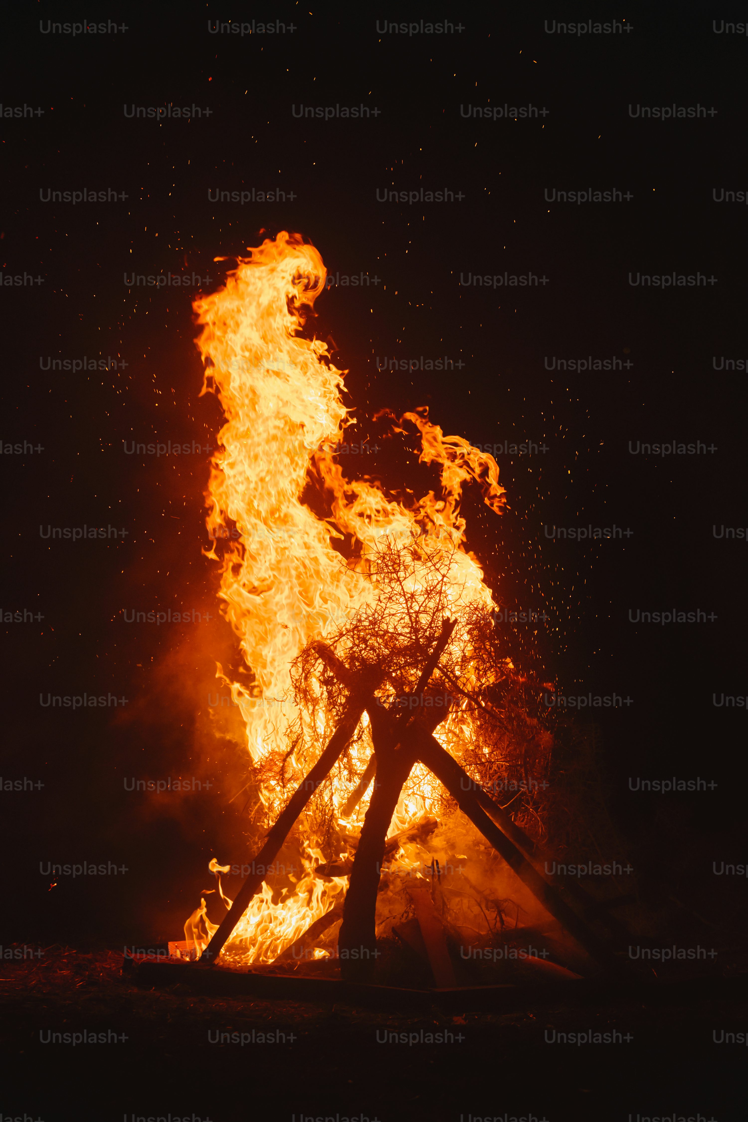 Fire Sparks Picture. Download Free