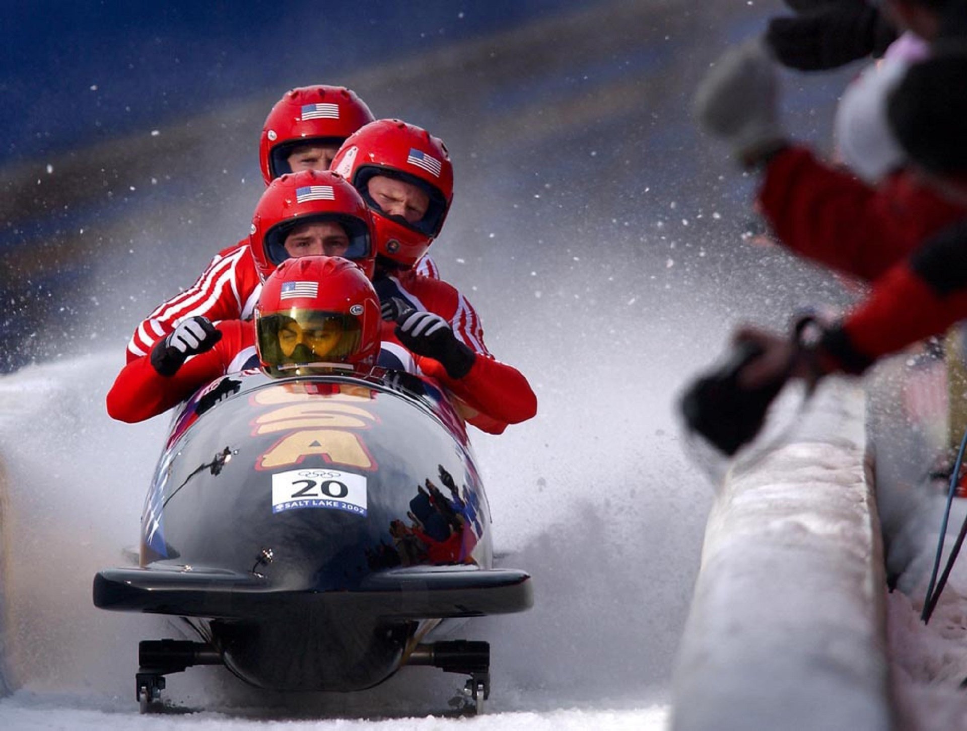 Bobsled Bobsleigh Sports HD Wallpaper