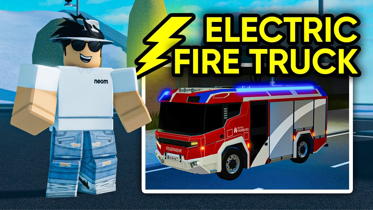 NEW* ELECTRIC Fire Truck SNEEK PEEK