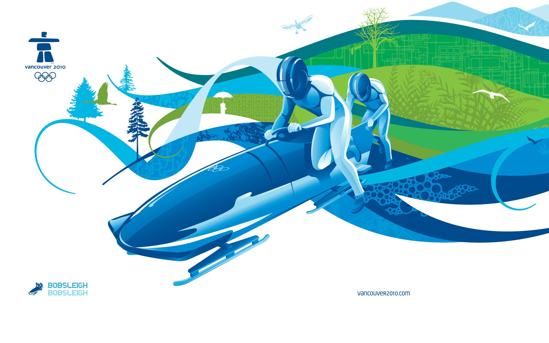 Download Bobsleigh Sports HD Wallpaper