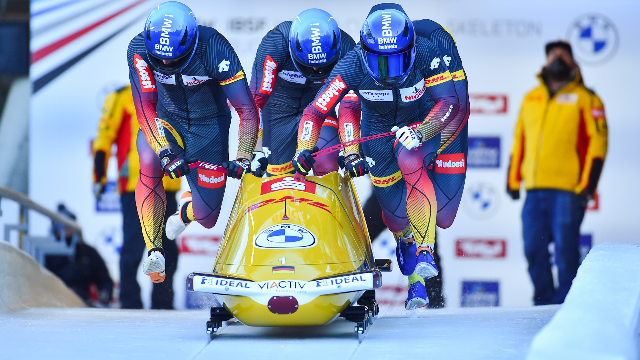 bobsleigh win at BMW IBSF World Cup