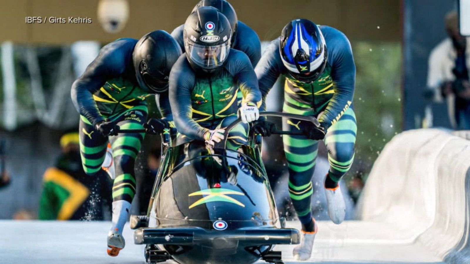 Feel Good Friday: Jamaican bobsled team