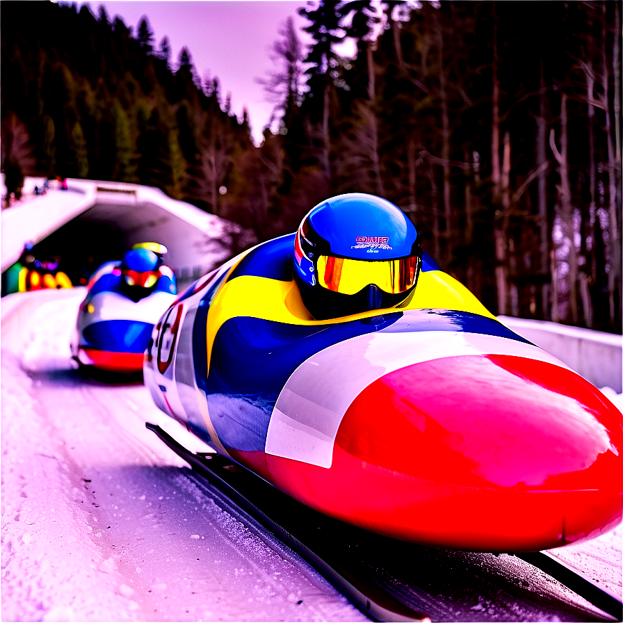 Download Bobsleigh Race Png Xpw
